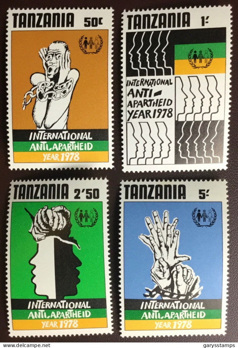 Tanzania 1978 Anti Apartheid MNH - Tanzania (1964-...)