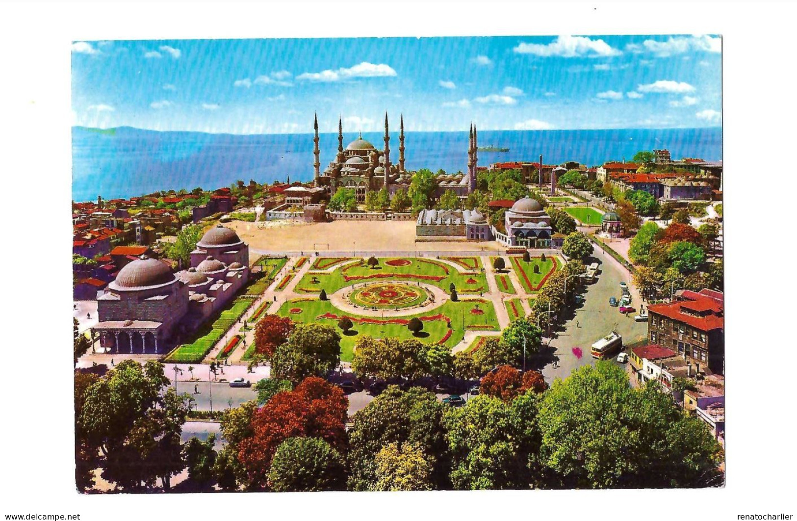 La Mosquée Bleue.Expédié à Antwerpen (Belgique) - Türkei