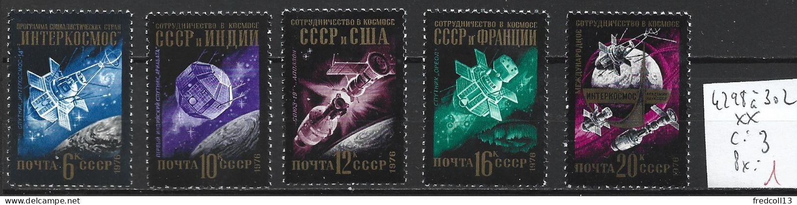 RUSSIE 4298 à 302 ** Côte 3 € - Russia & USSR