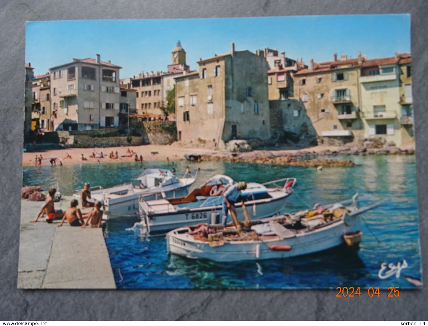 "   LA POUNCHO  "   PORT DES PECHEURS - Saint-Tropez