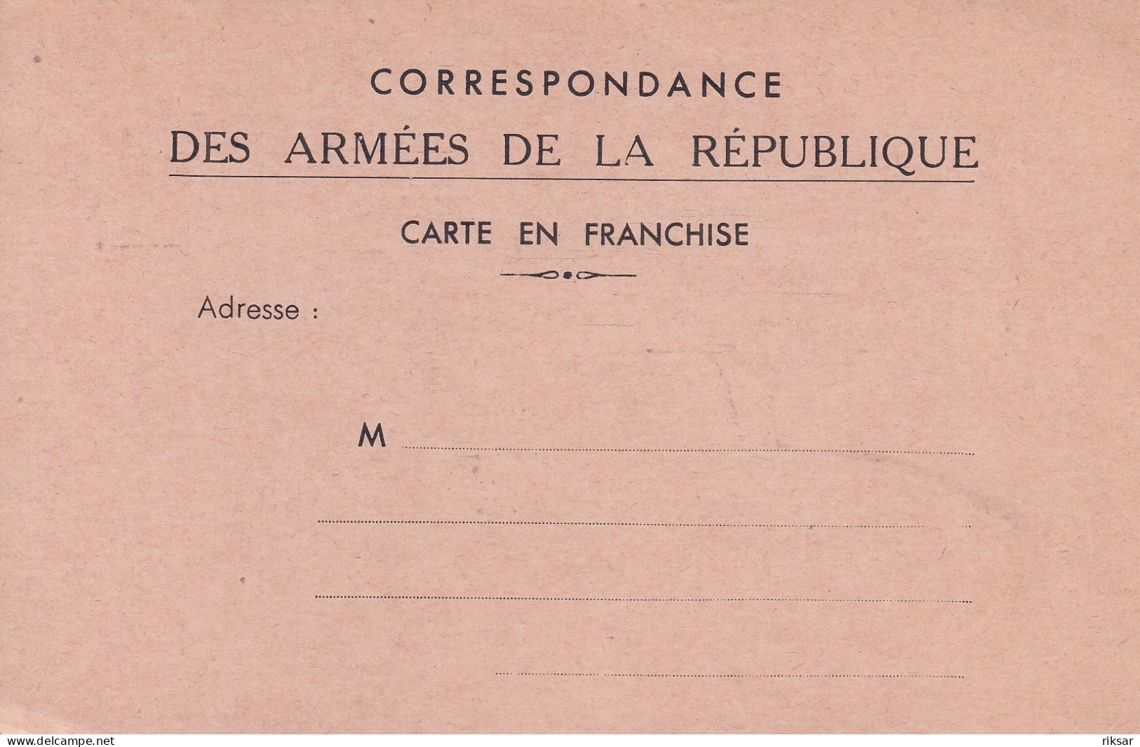 MILITAIRE(FRANCHISE MILITAIRE) - War 1914-18