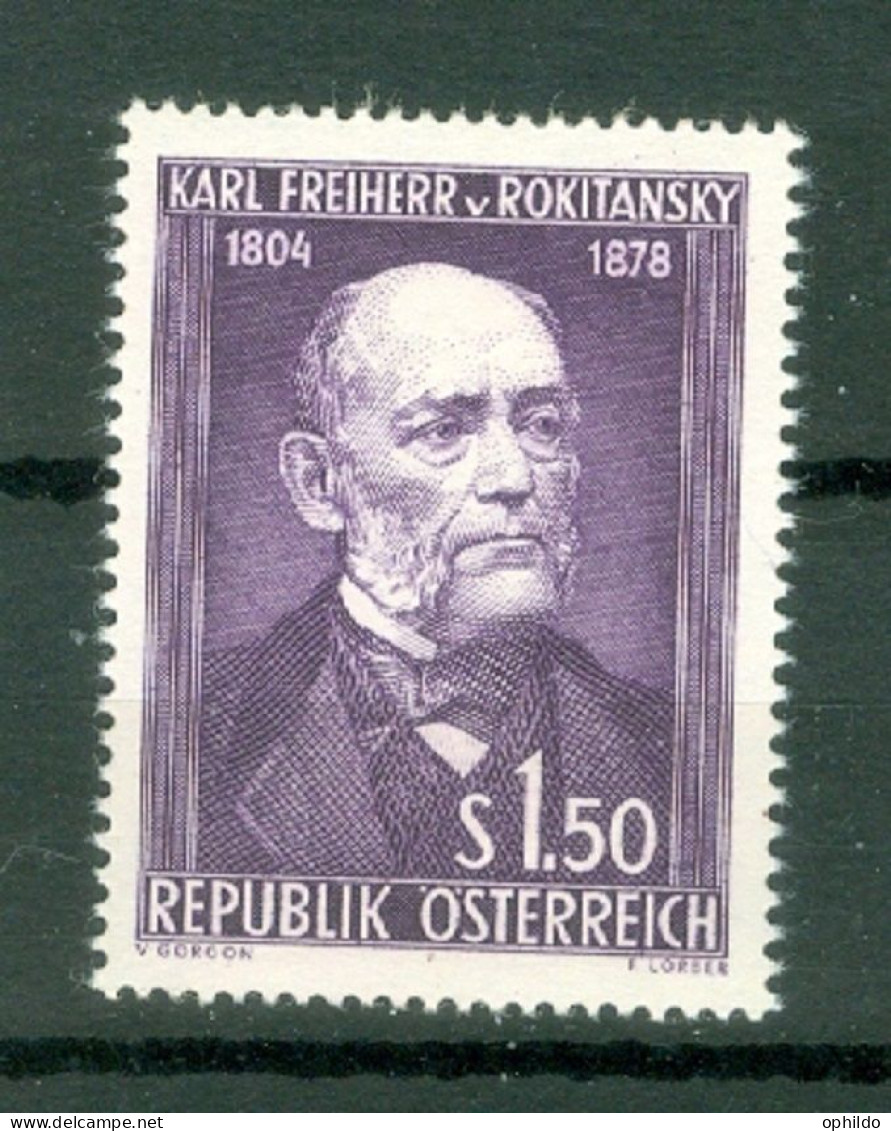 Autriche  Yv 831 * TB Quasi * *  - Unused Stamps