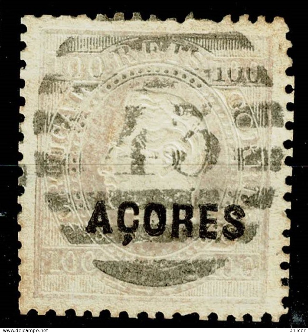 Açores, 1871, # 22a Dent. 12 3/4, Sob. B, Used - Azores