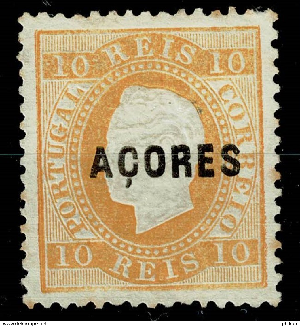 Açores, 1871, # 17b Dent. 12 3/4, Sob. B, MNG - Azores