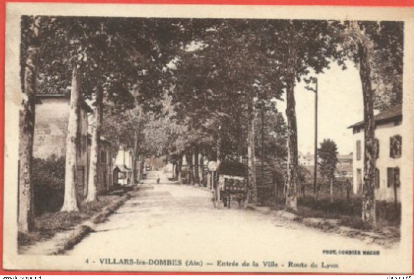 Villars Les Dombes Entree De La Ville Route De Lyon - Villars-les-Dombes