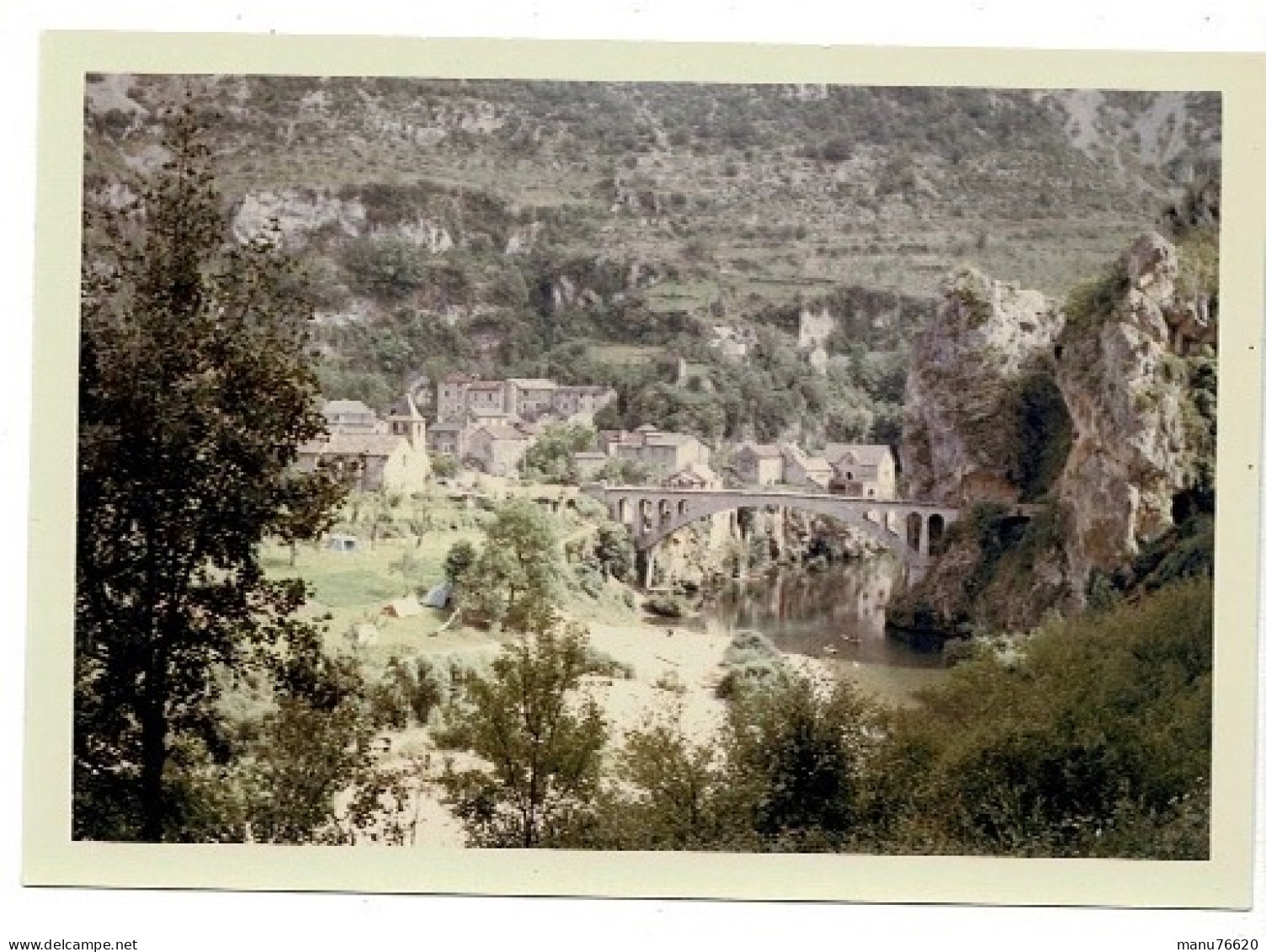 Ref 1 - Photo : Vue Des Gorges Du Tarn à Saint Chély - France . - Europa