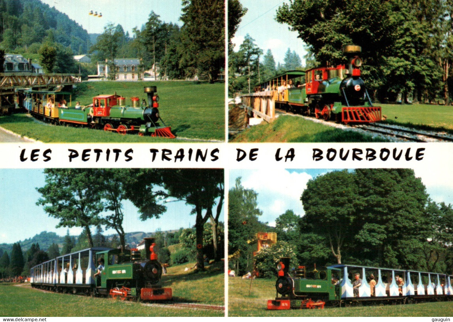 CPM - La BOURBOULE - Petit TRAIN Touristique - Edition André - Otros & Sin Clasificación