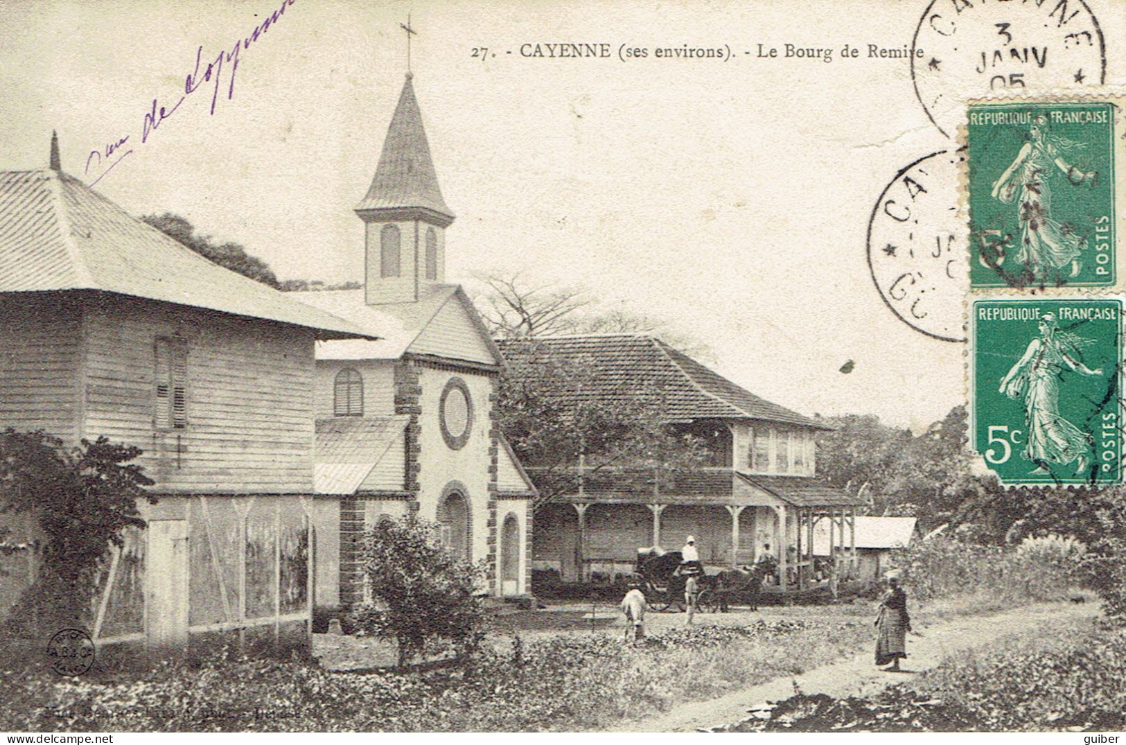 Guyane Cayenne Le Bourg De Remire  - Cayenne