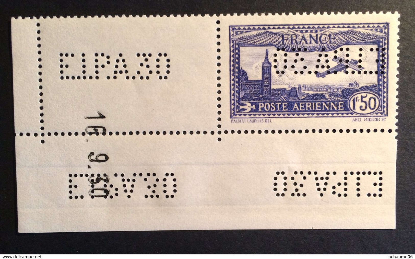 PA N°6c ,Bdf Coin Daté Neuf** LUXE - 1927-1959 Postfris
