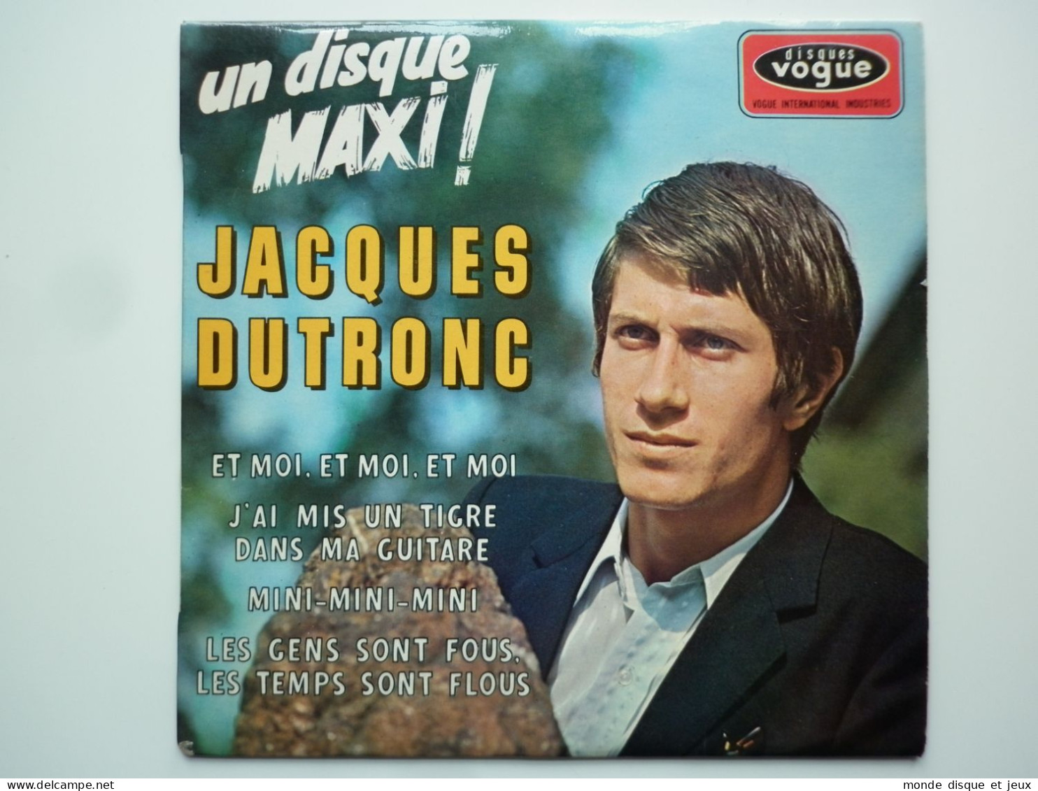 Jacques Dutronc 45Tours EP Vinyle Et Moi, Et Moi, Et Moi - 45 Rpm - Maxi-Single