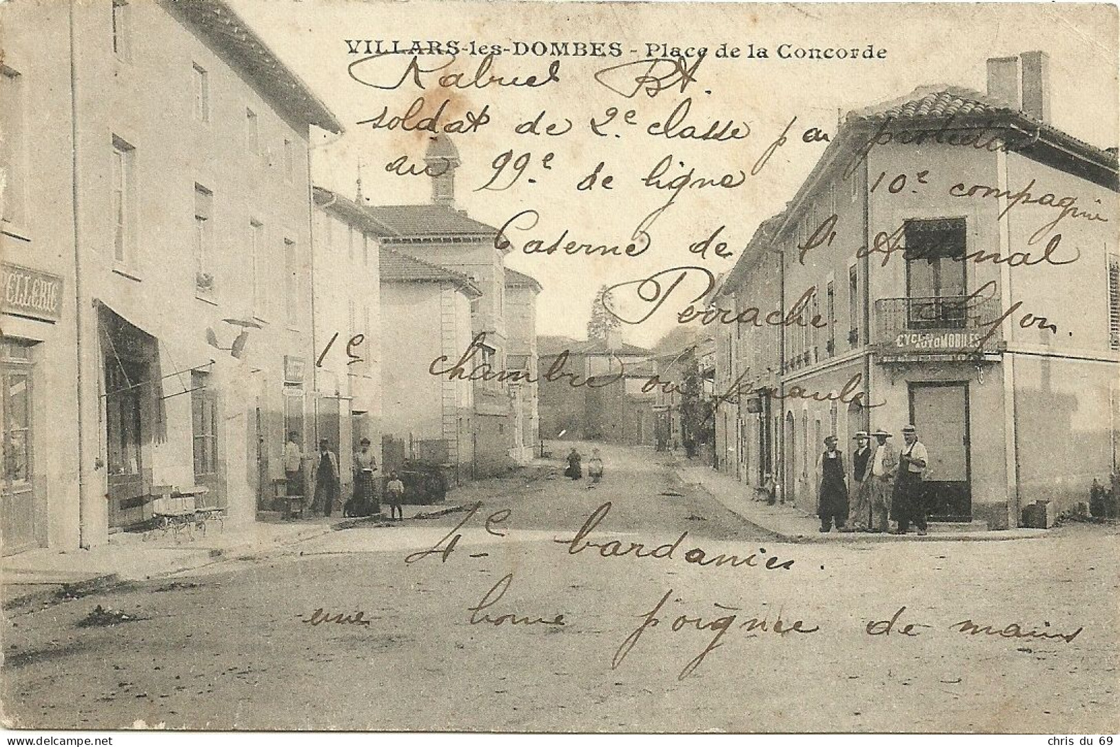 Villars Les Dombes Place De La Concorde - Villars-les-Dombes