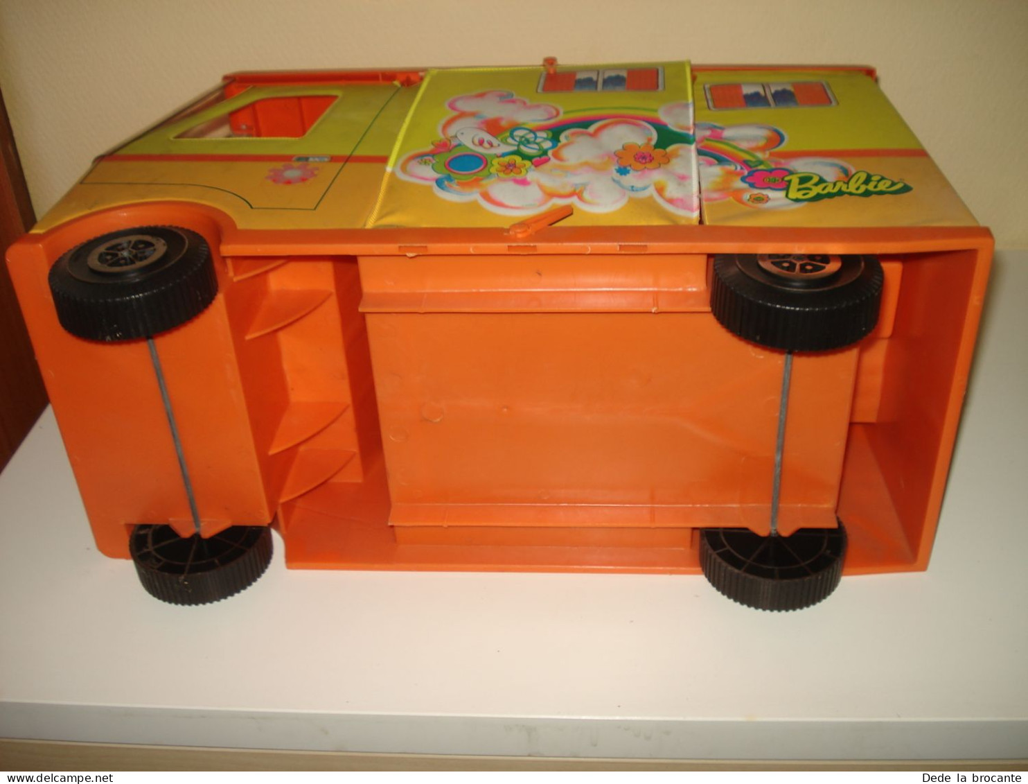 O17 / BARBIE ROULOTTE CAMPER  1970/74 - Italy  - Mattel - Original Box