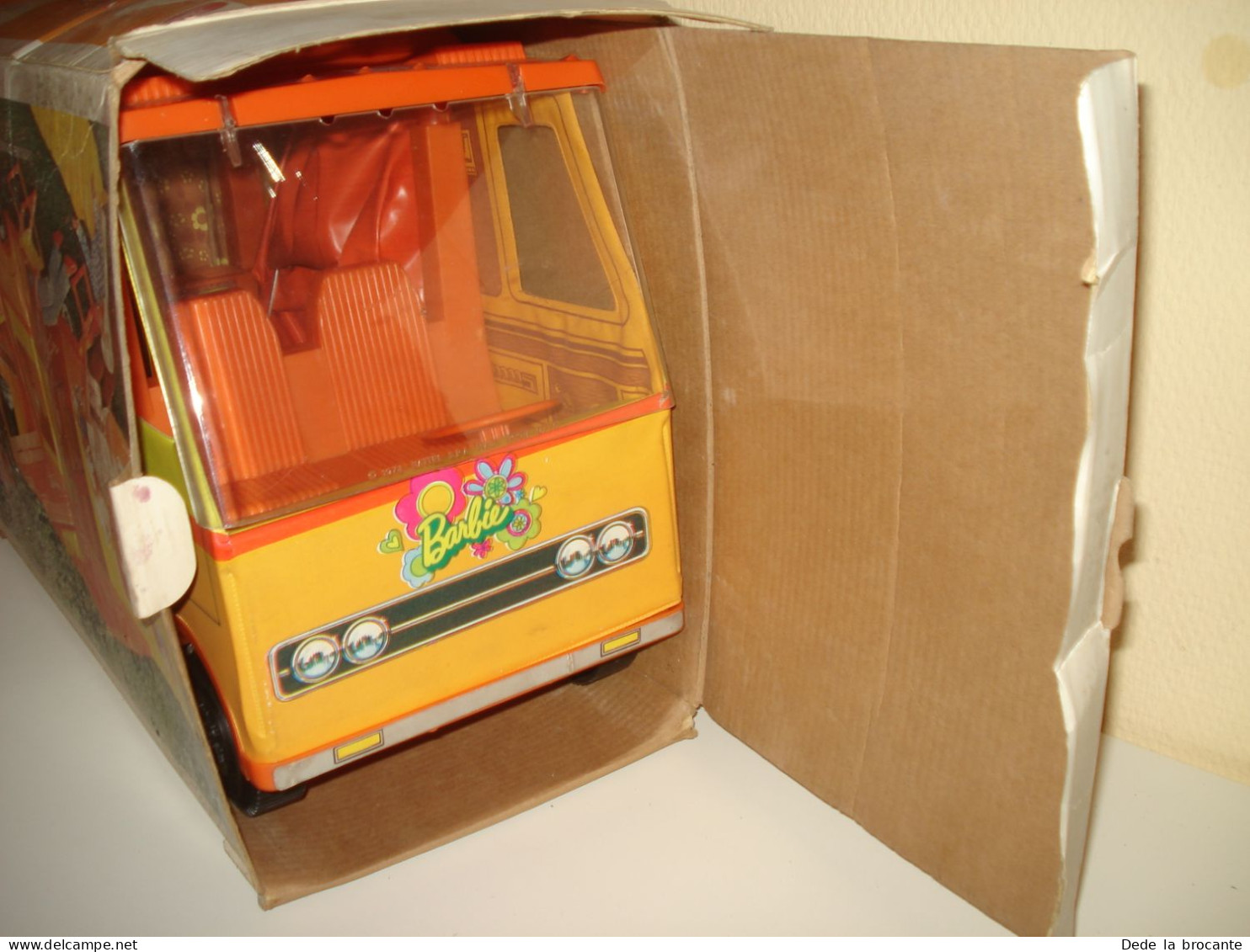 O17 / BARBIE ROULOTTE CAMPER  1970/74 - Italy  - Mattel - Original Box