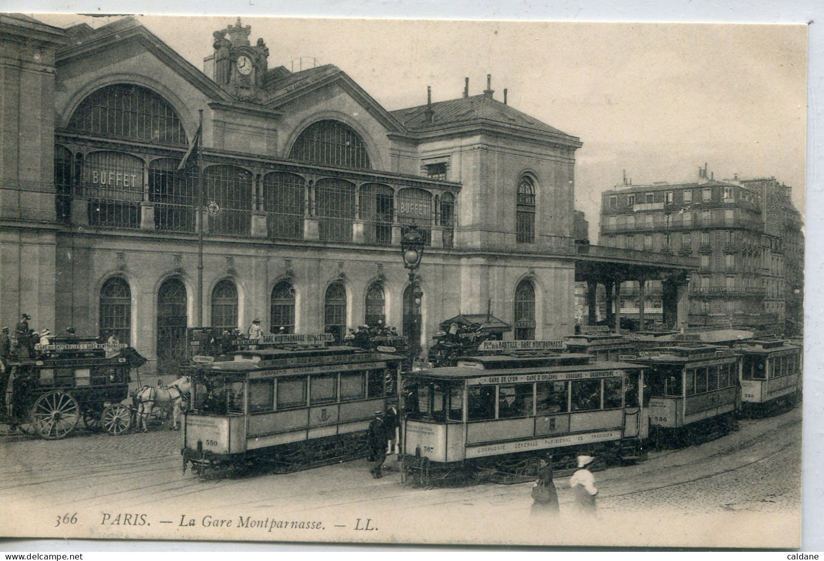 - 75- PARIS - La Gare Montparnasse - Arrondissement: 14
