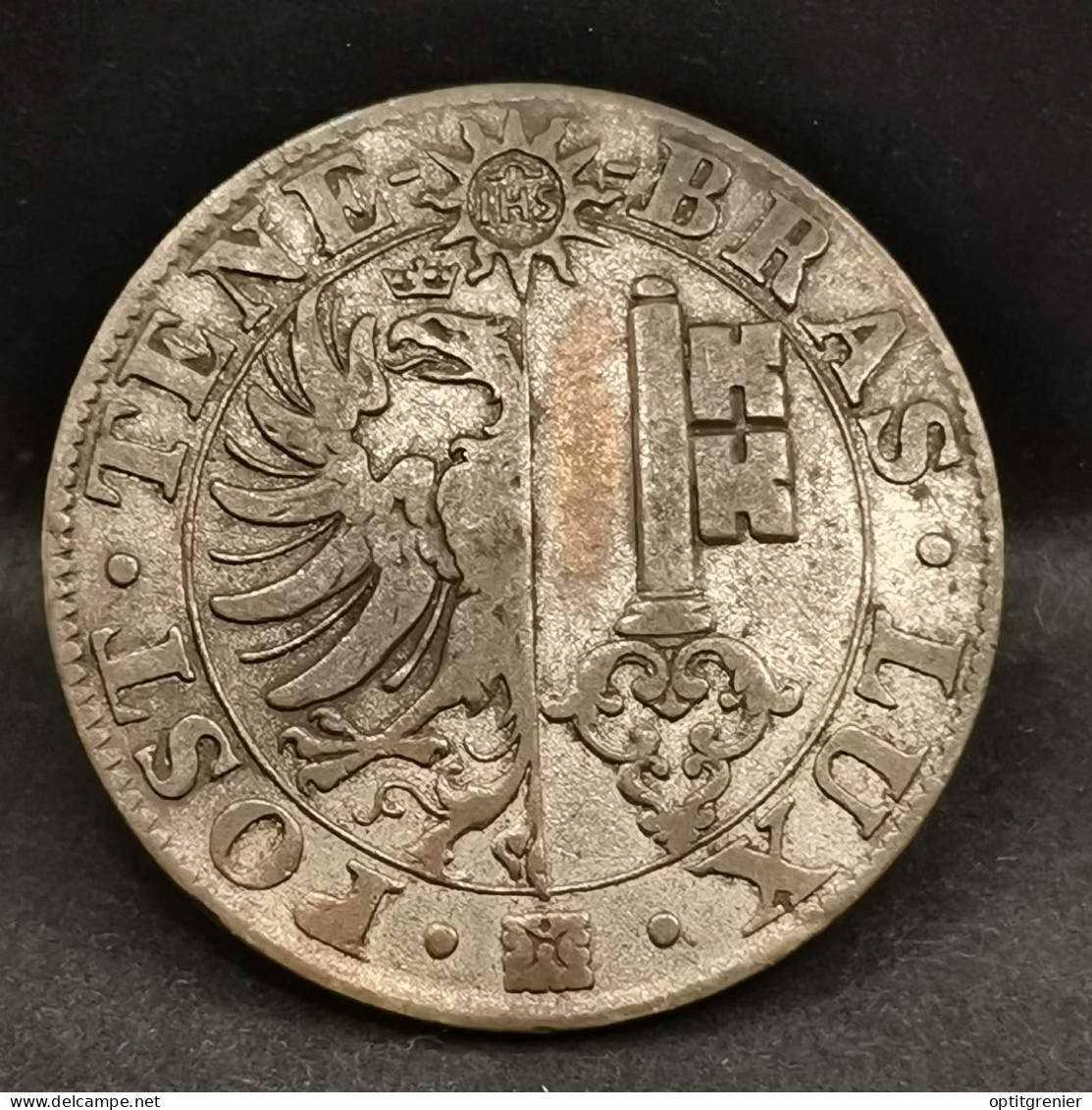 25 CENTIMES 1839 BILLON ARGENT CANTON DE GENEVE SUISSE / SWITZERLAND - Monnaies Cantonales