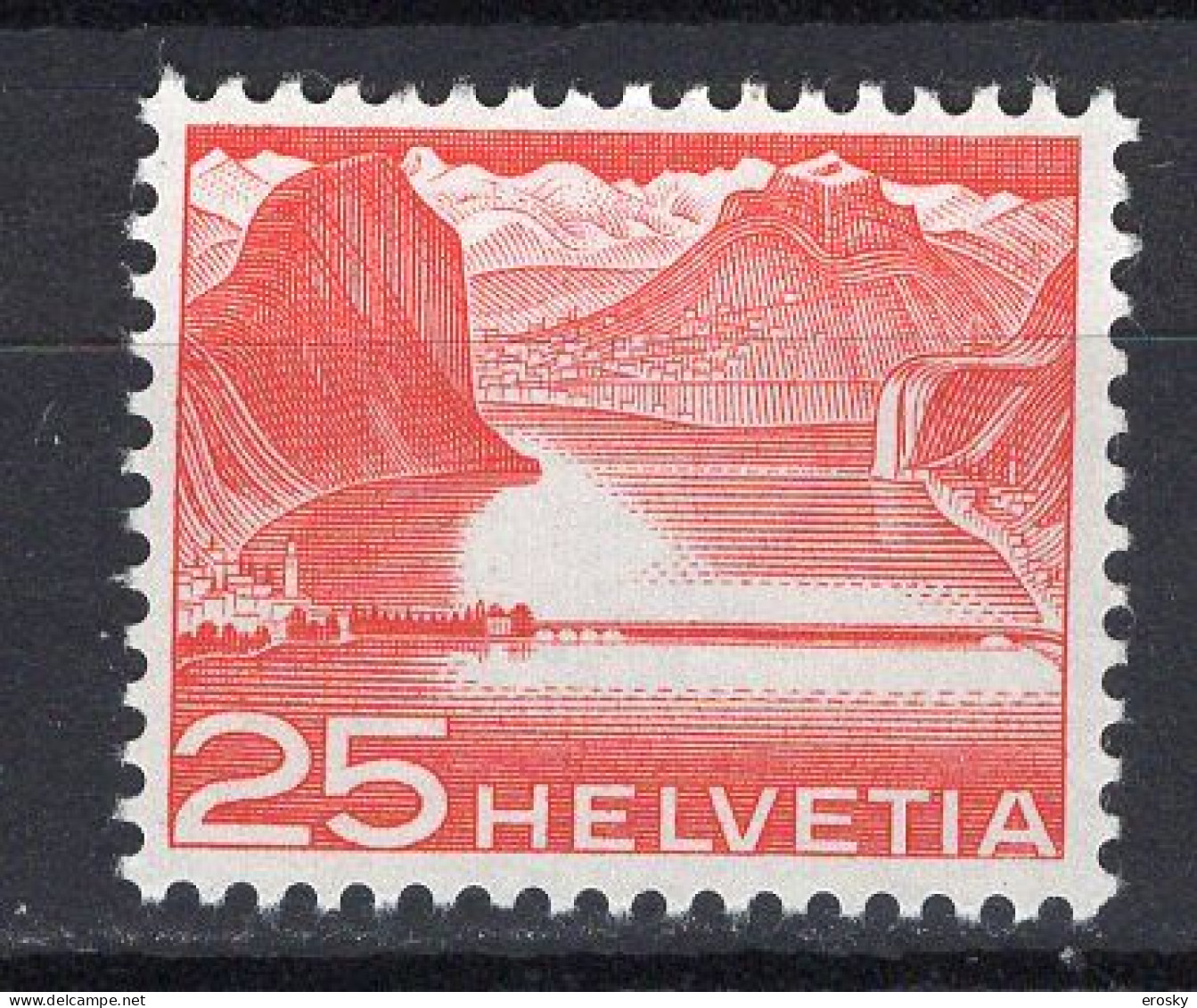 T3387 - SUISSE SWITZERLAND Yv N°486 ** Paysages - Unused Stamps