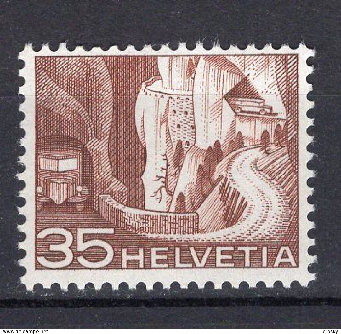 T3388 - SUISSE SWITZERLAND Yv N°488 ** Paysages - Unused Stamps