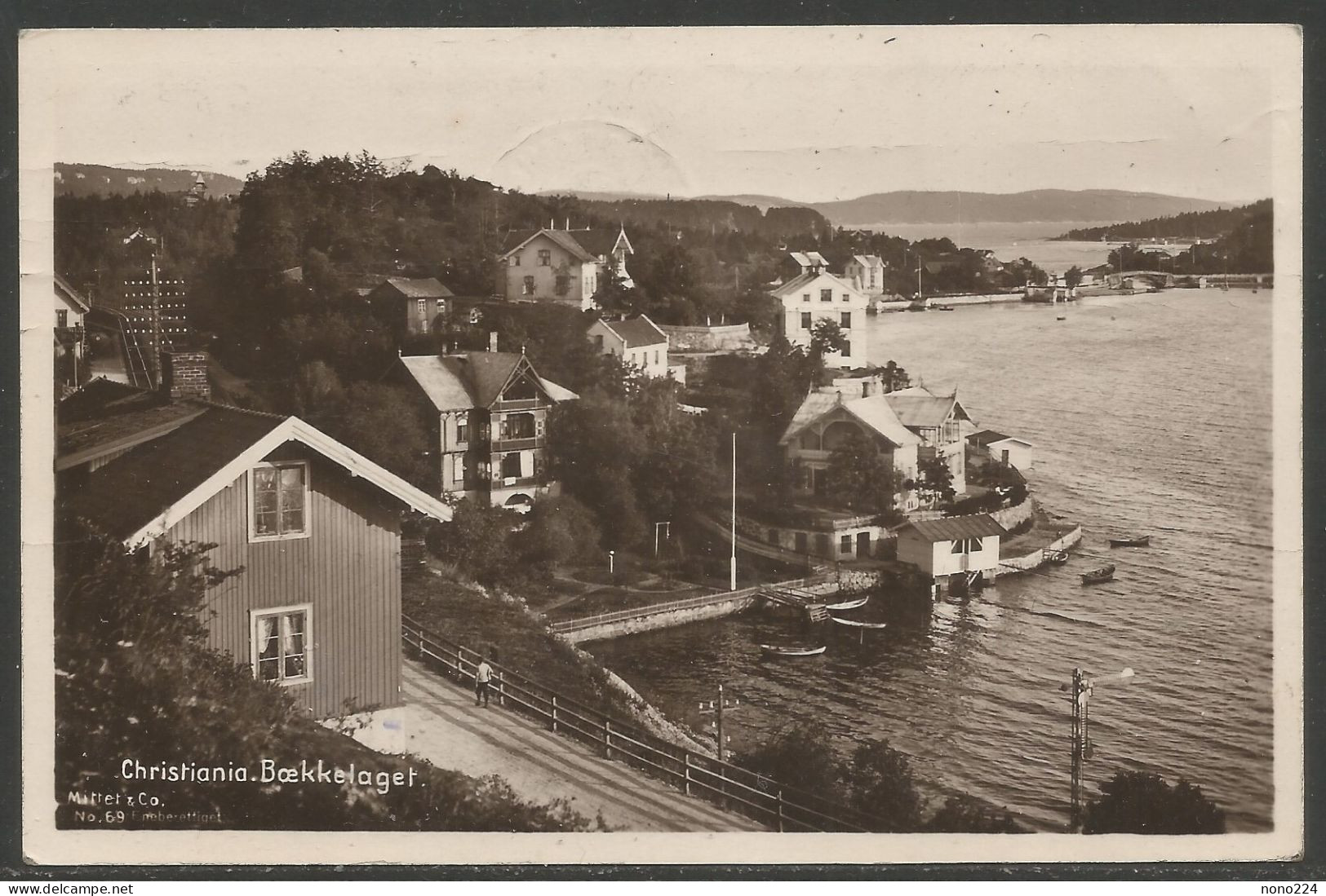 Carte P De 1910 ( Christiania. Boekkelaget ) - Norvège