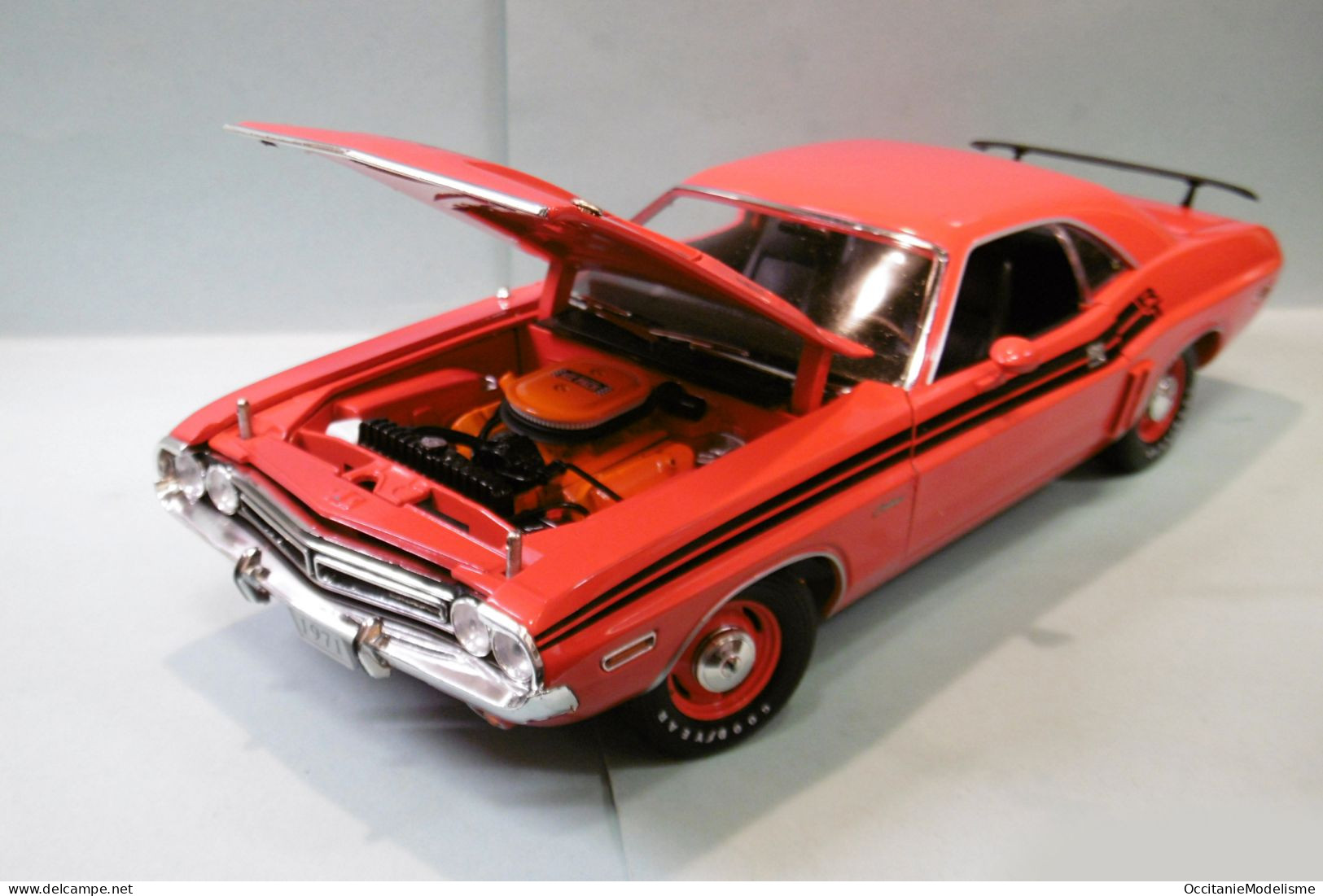 Greenlight - DODGE CHALLENGER R/T 1971 Rouge Réf. 13631 Neuf 1/18 - Other & Unclassified