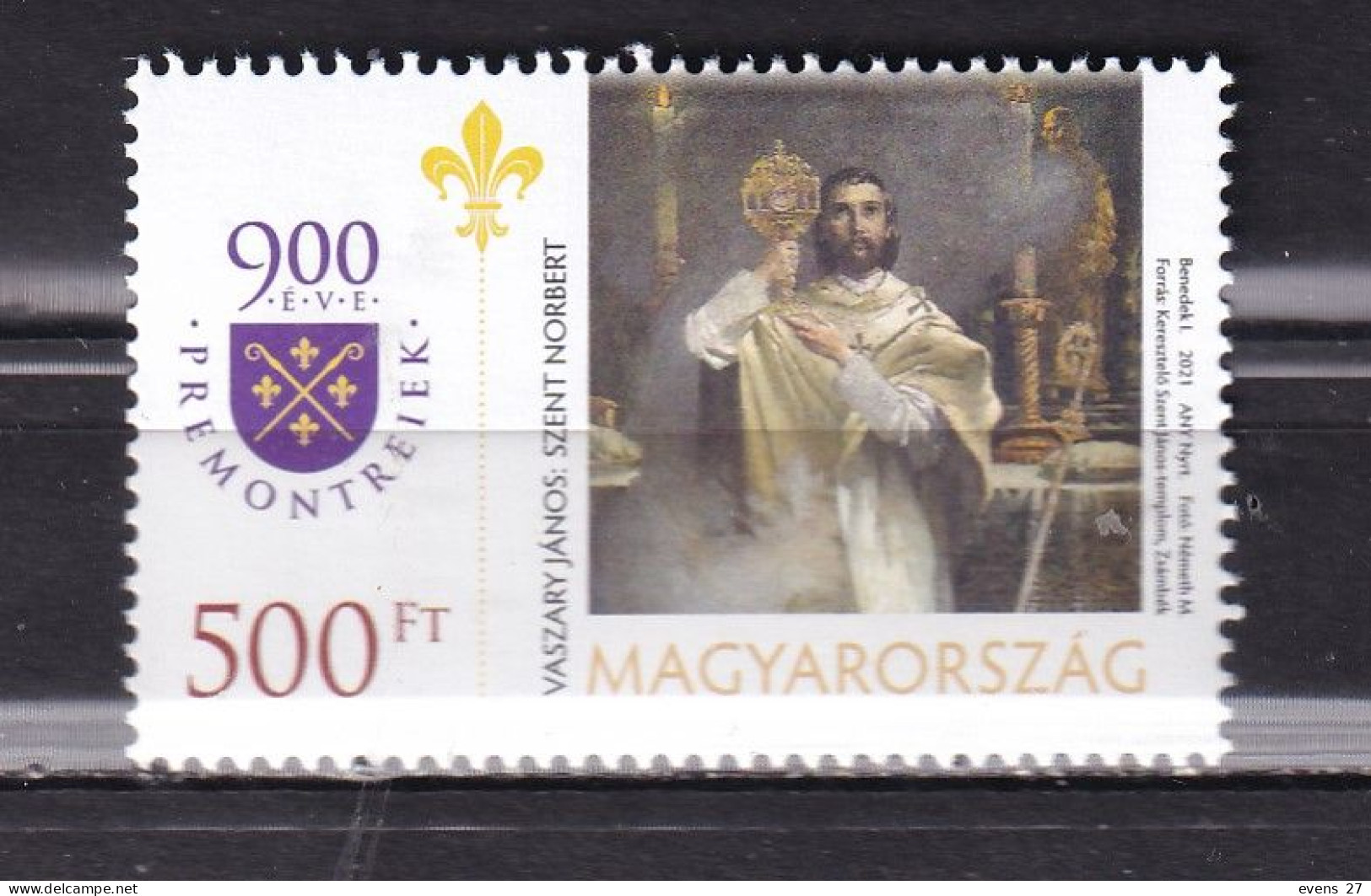 HUNGARY-2021- ORDER PREMONTE-MNH. - Unused Stamps