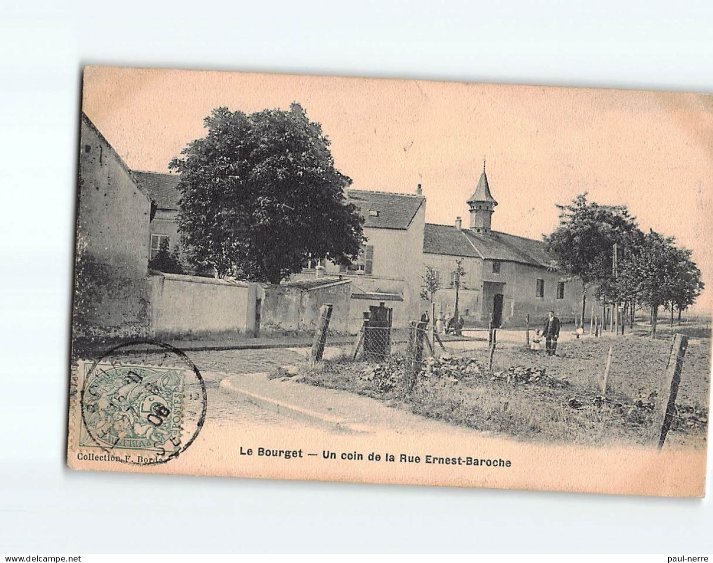 LE BOURGET : Un Coin De La Rue Ernest Baroche - état - Le Bourget