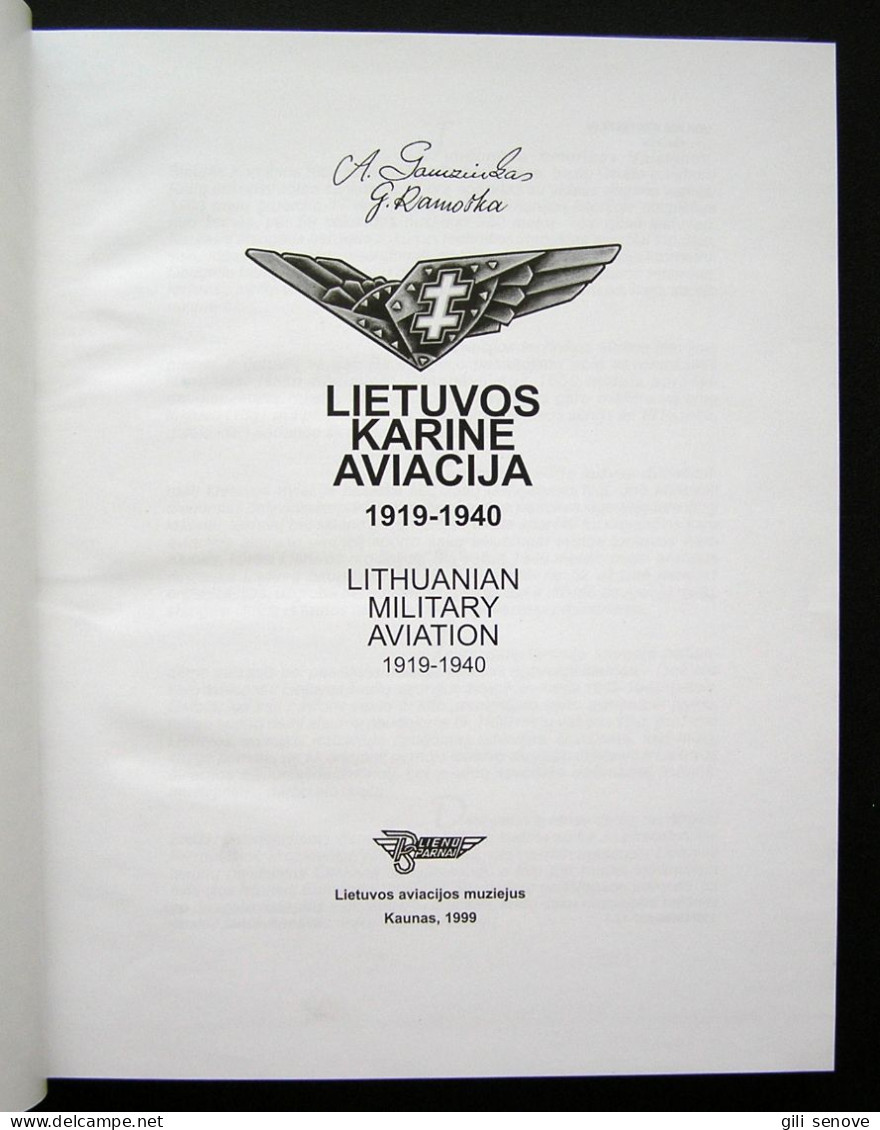 Lithuanian Book / Lietuvos Karinė Aviacija 1999 - Cultura