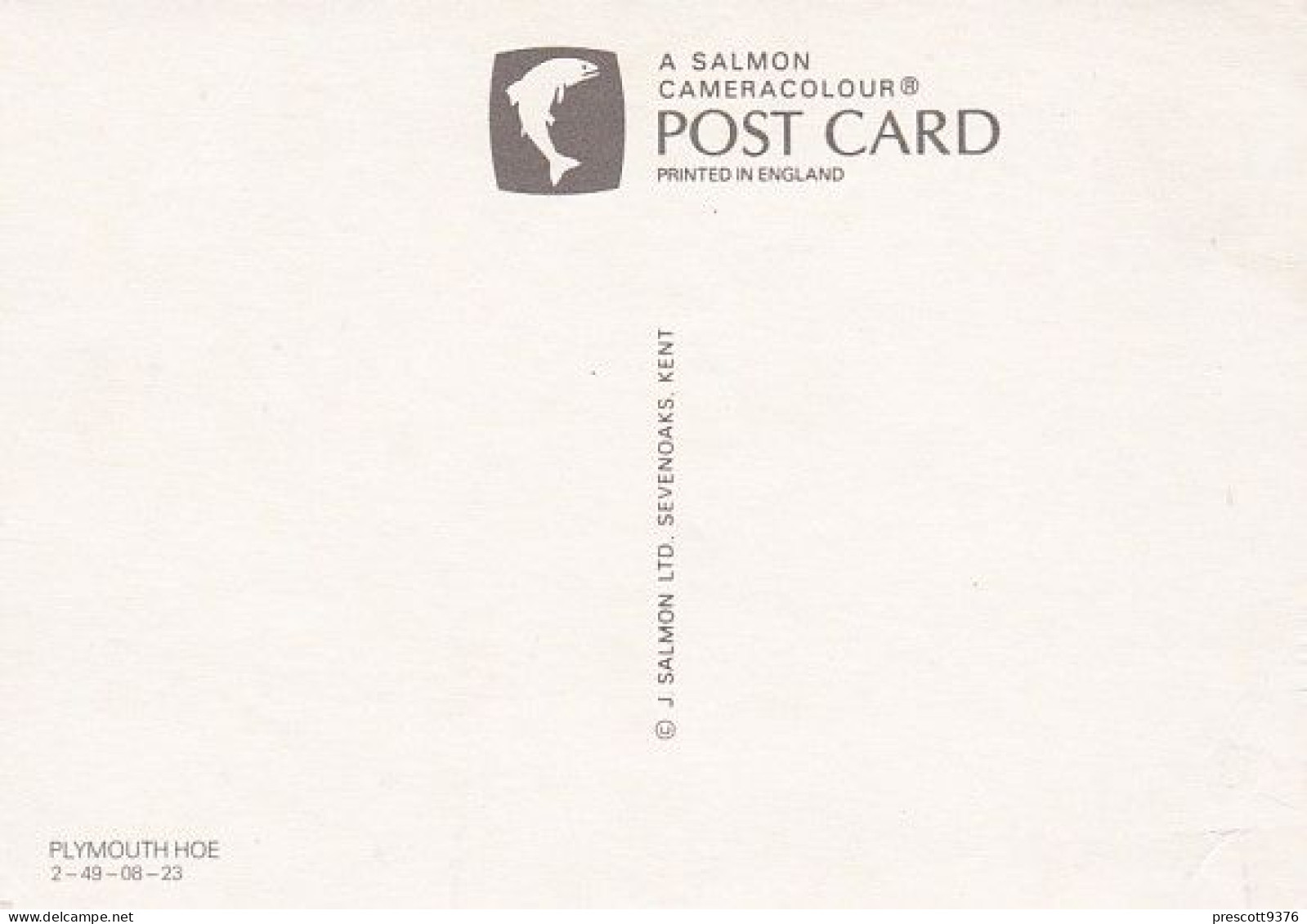 Plymouth Hoe - Devon - Unused Postcard - Dev1 - Plymouth