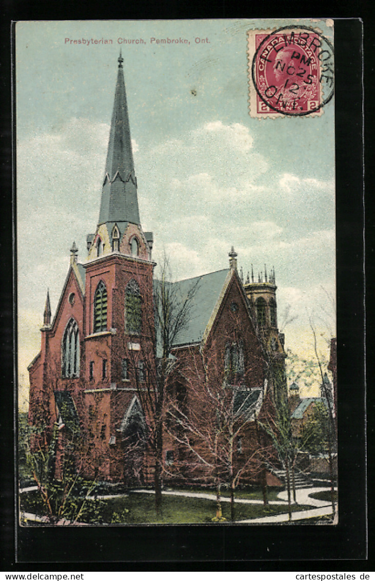 AK Pembroke /Ontario, Presbyterian Church  - Non Classés