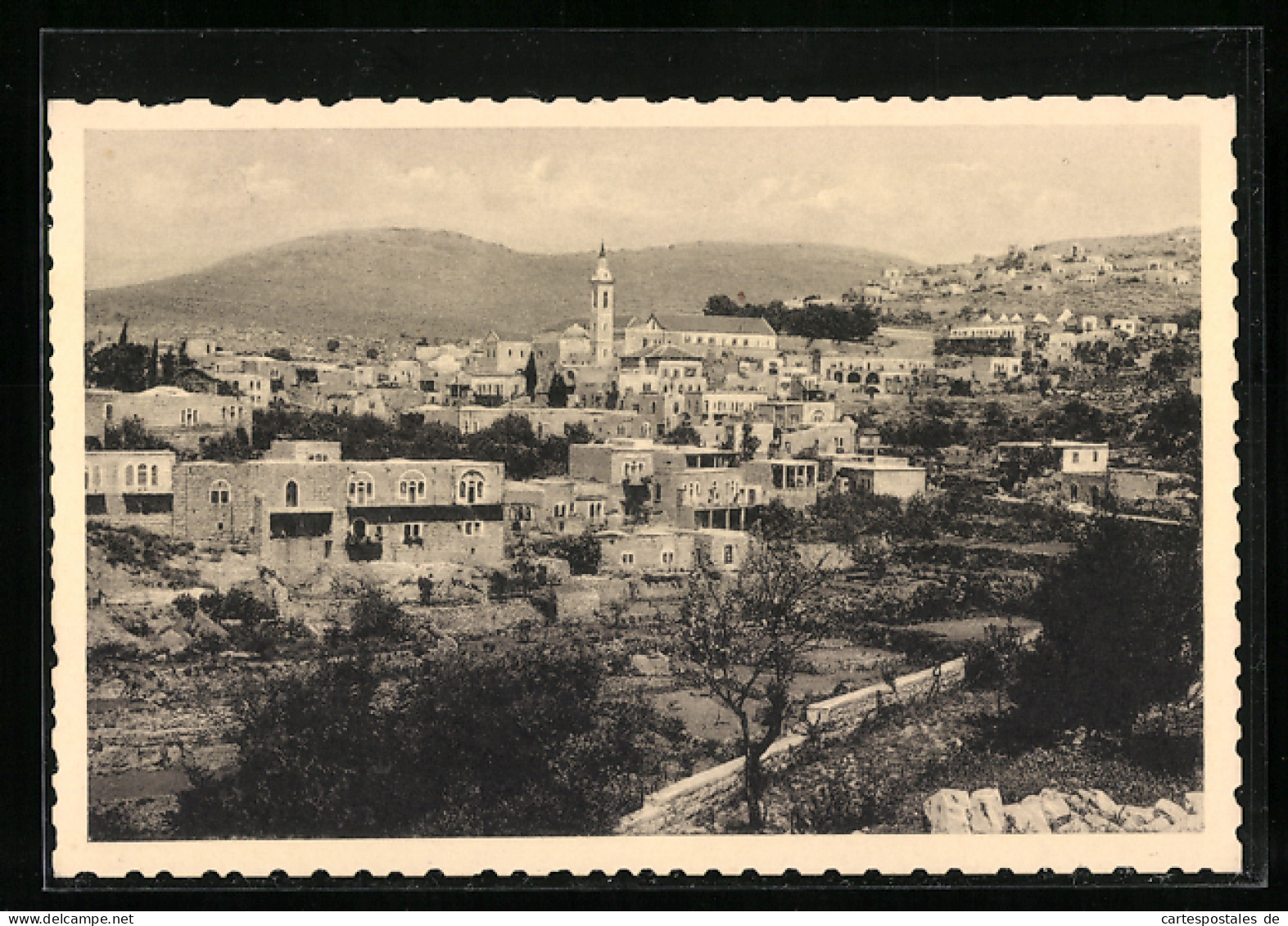 AK St. Johann, Ortsansicht Im Gebirge (Ain Karem)  - Palästina