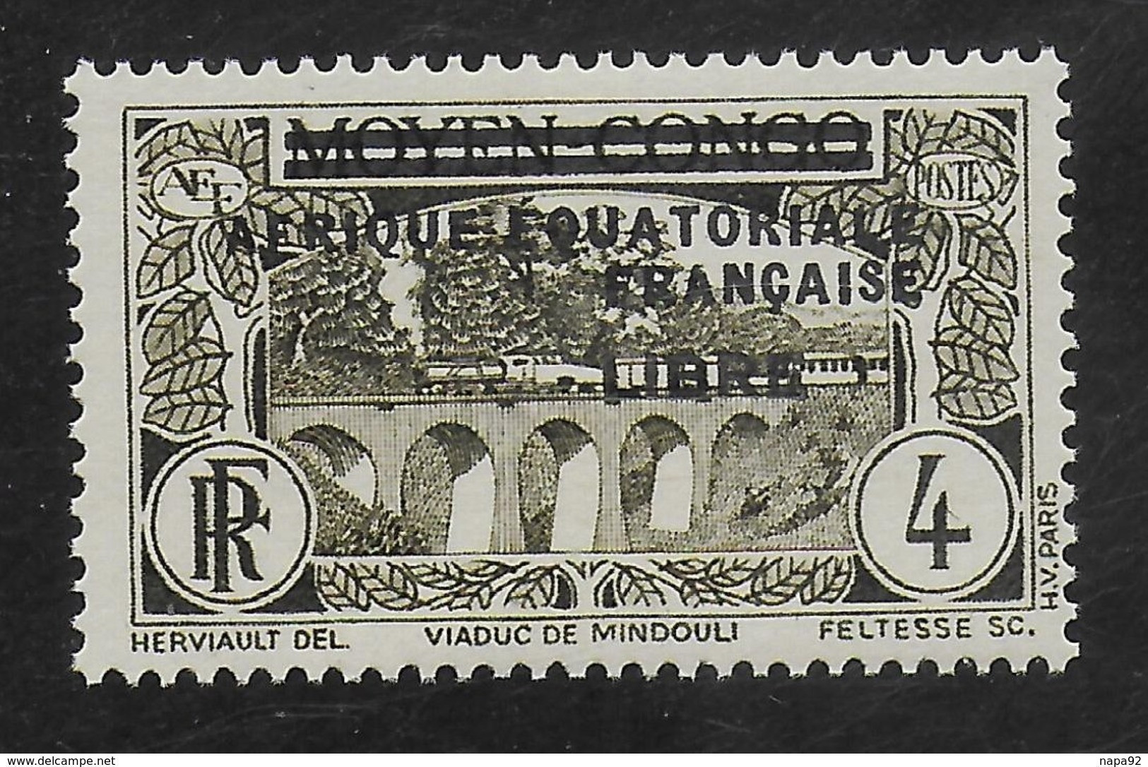 AFRIQUE EQUATORIALE FRANCAISE - AEF - A.E.F. - 1940 - YT 102** - Unused Stamps