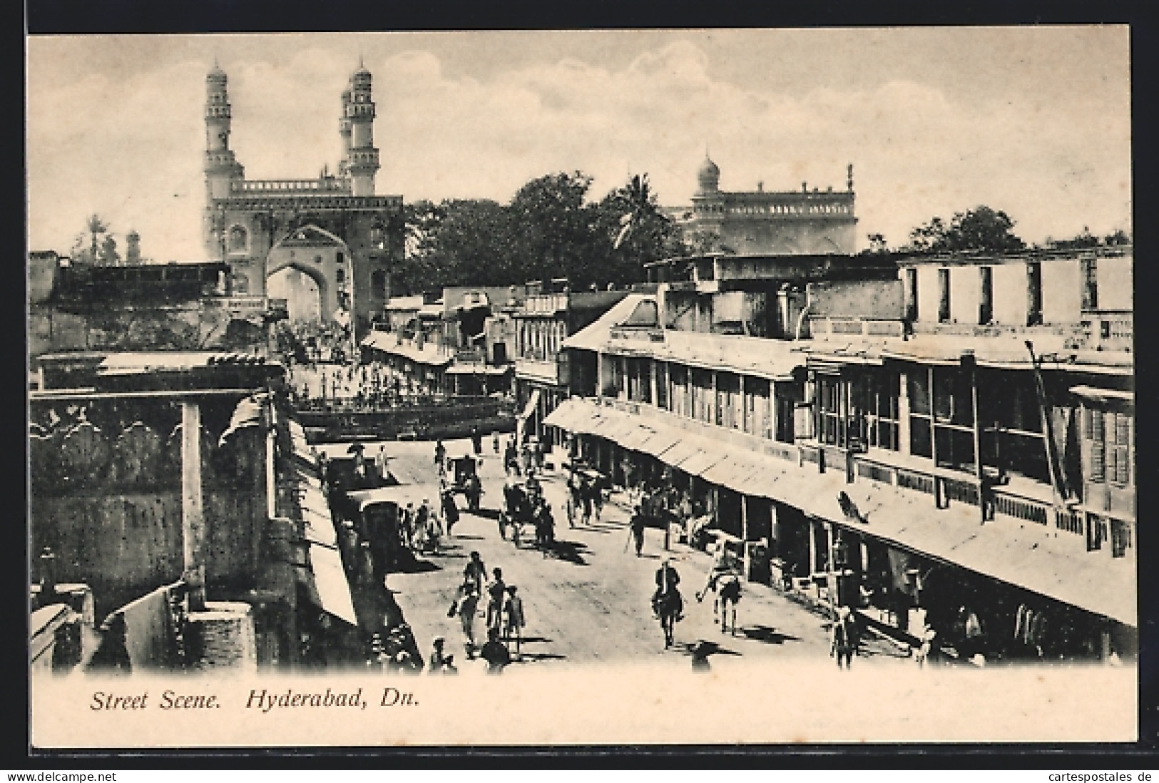 AK Hyderabad, Street Scene  - India