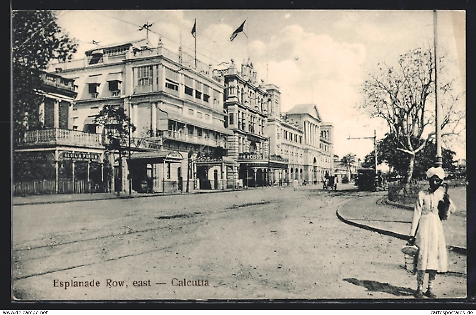 AK Calcutta, Esplanade Row, East  - India