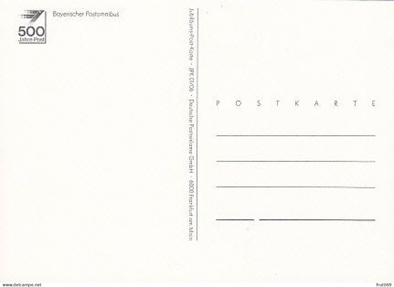 AK 216142 POST - Bayerischer Postomnibus - Postal Services