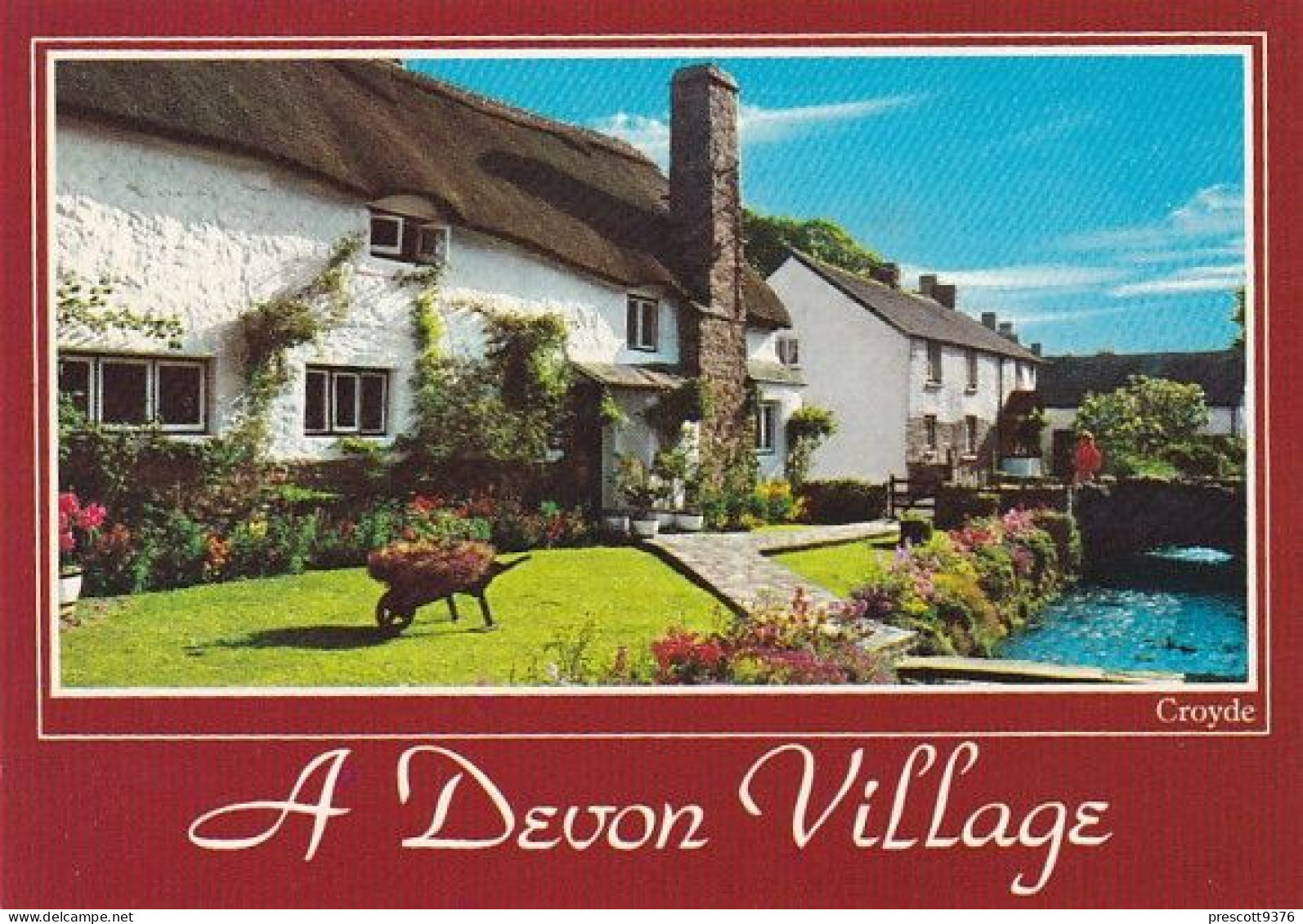A Devon Village - Devon - Unused Postcard - Dev2 - Plymouth