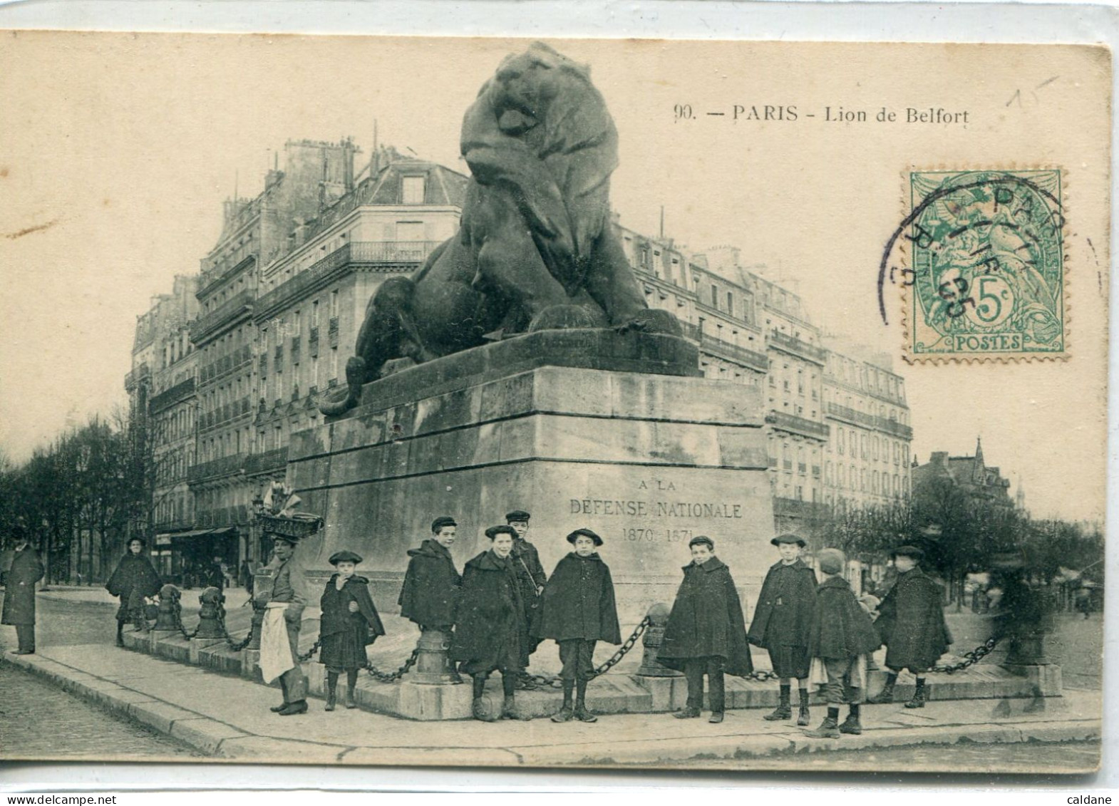 -75-PARIS  XIV -  - Le  Lion  De  Belfort - District 14