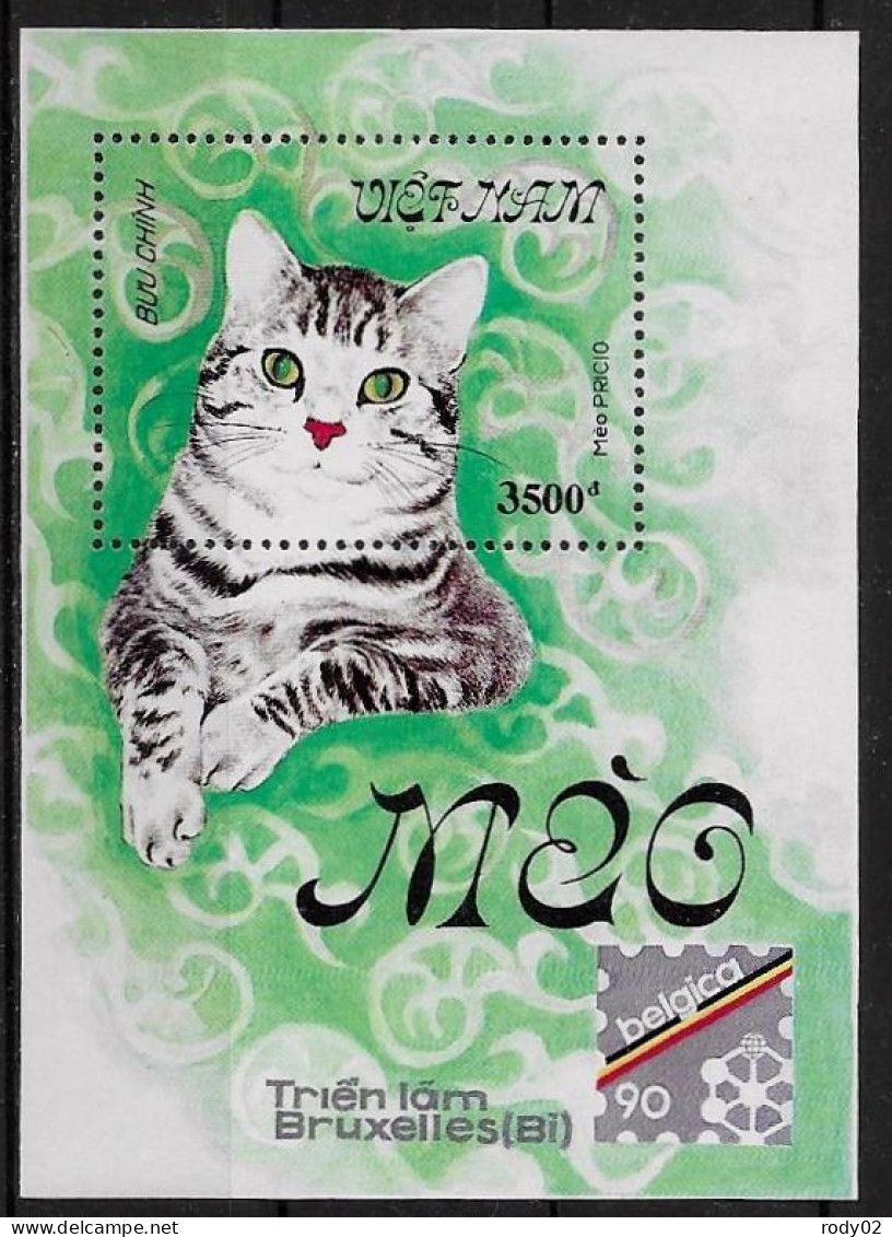 VIETNAM - CHATS - BF 56 - NEUF** MNH - Domestic Cats