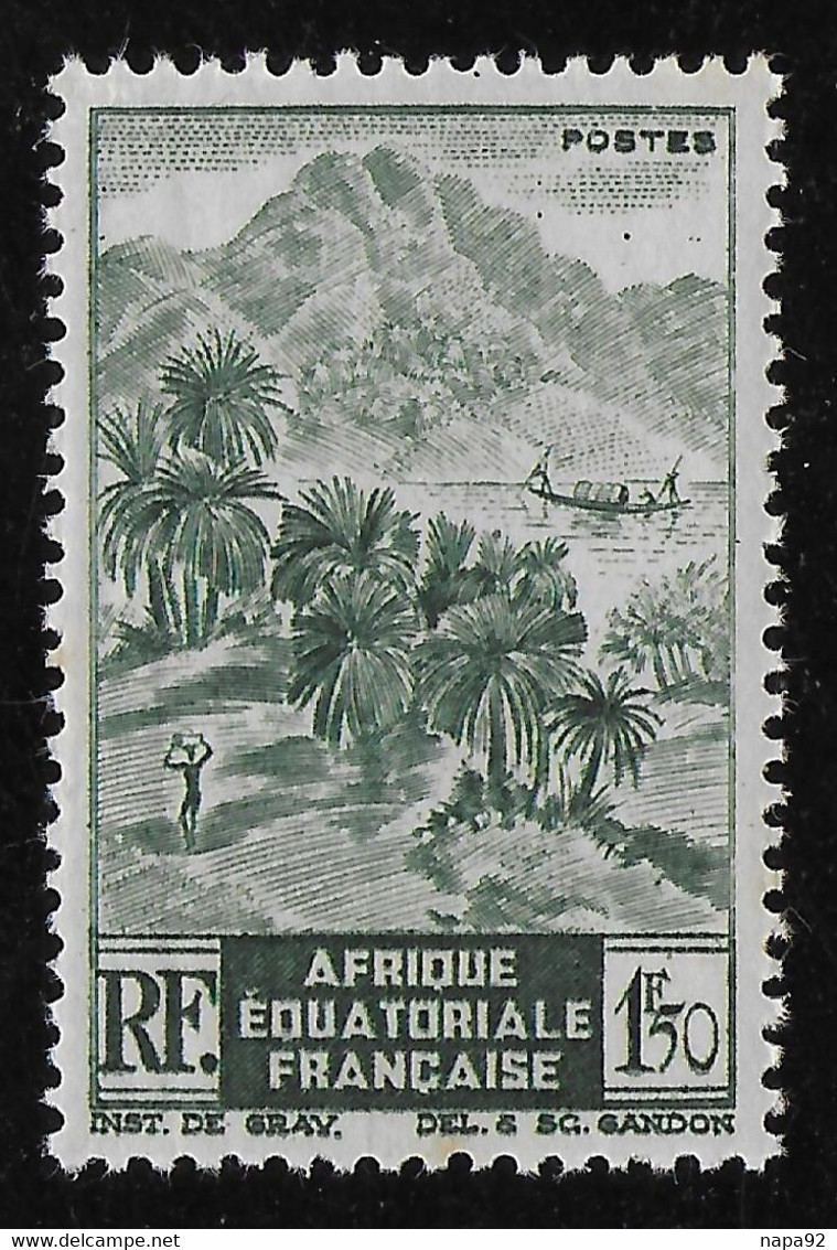 AFRIQUE EQUATORIALE FRANCAISE - AEF - A.E.F. 1947 - YT 216** - Neufs