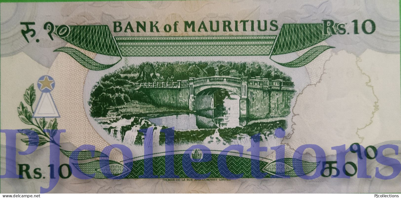 MAURITIUS 10 RUPEES 1985 PICK 35b UNC - Mauritius