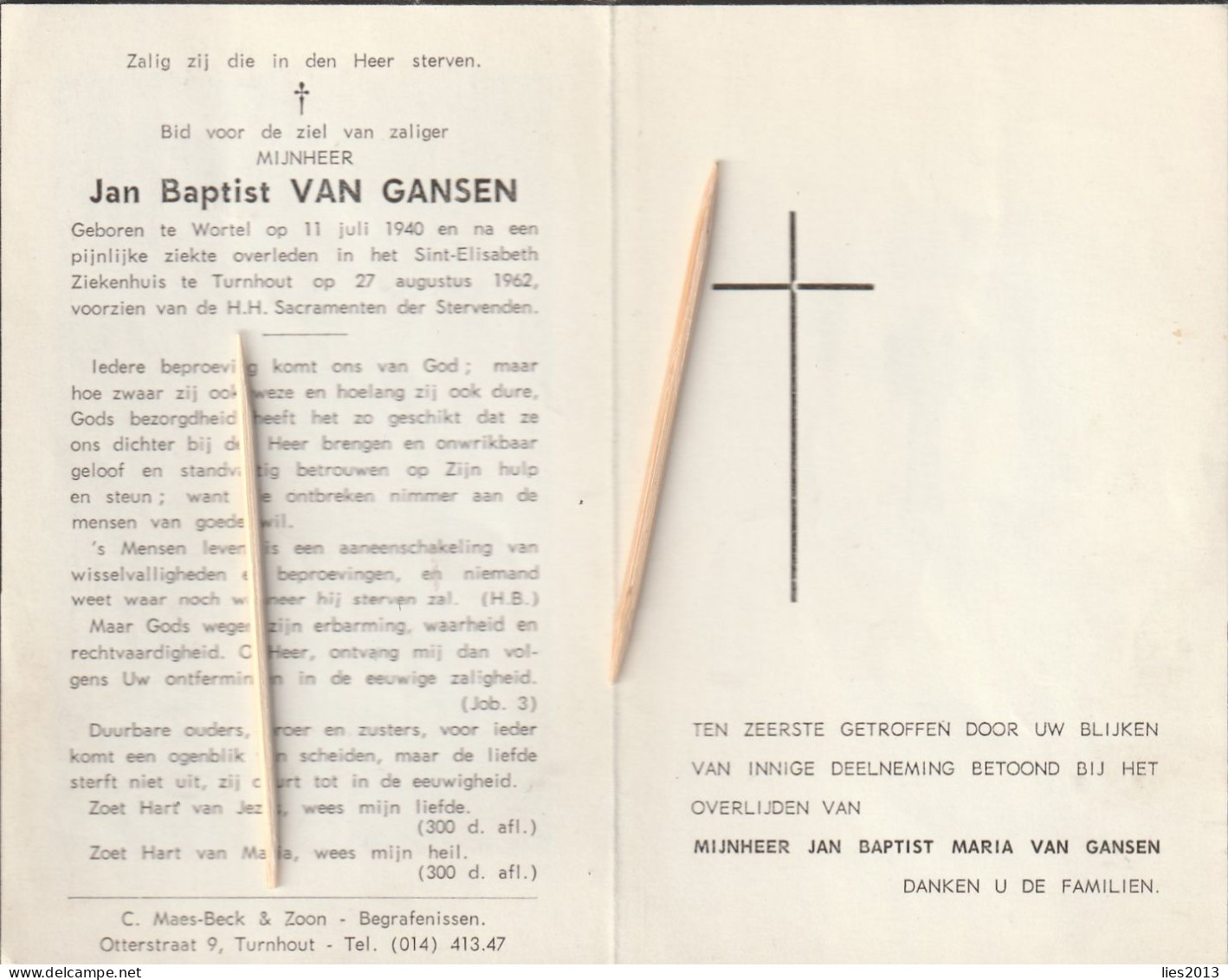 Wortel, Turnhout, Jan Van Gansen, - Imágenes Religiosas