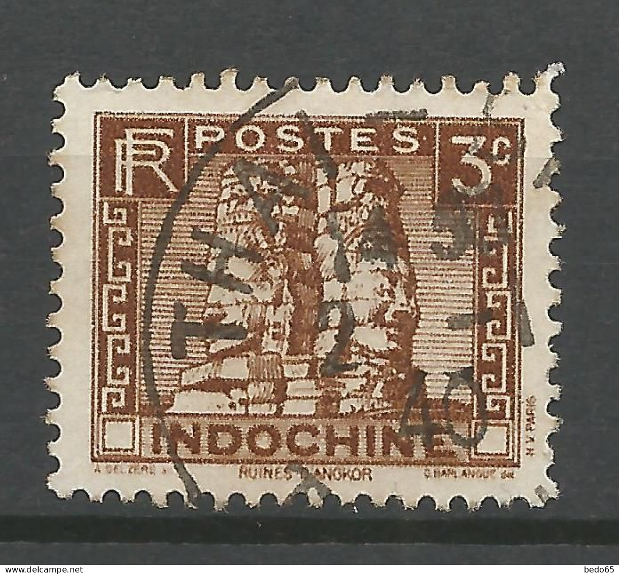 INDOCHINE  N° 157 CACHET THAI-BINH TONKIN / Used - Used Stamps