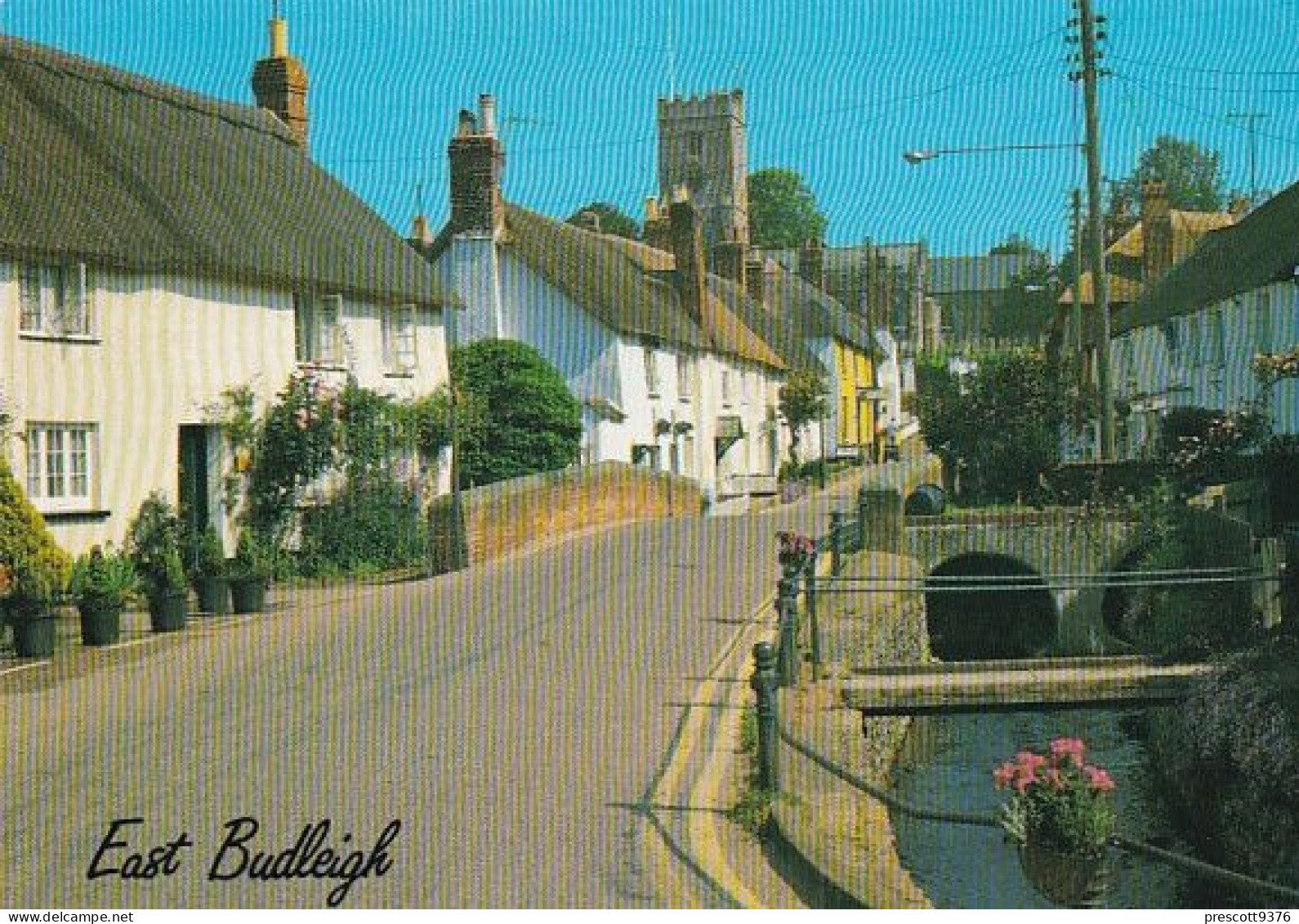 East Budleigh Village - Devon - Unused Postcard - Dev2 - Clovelly