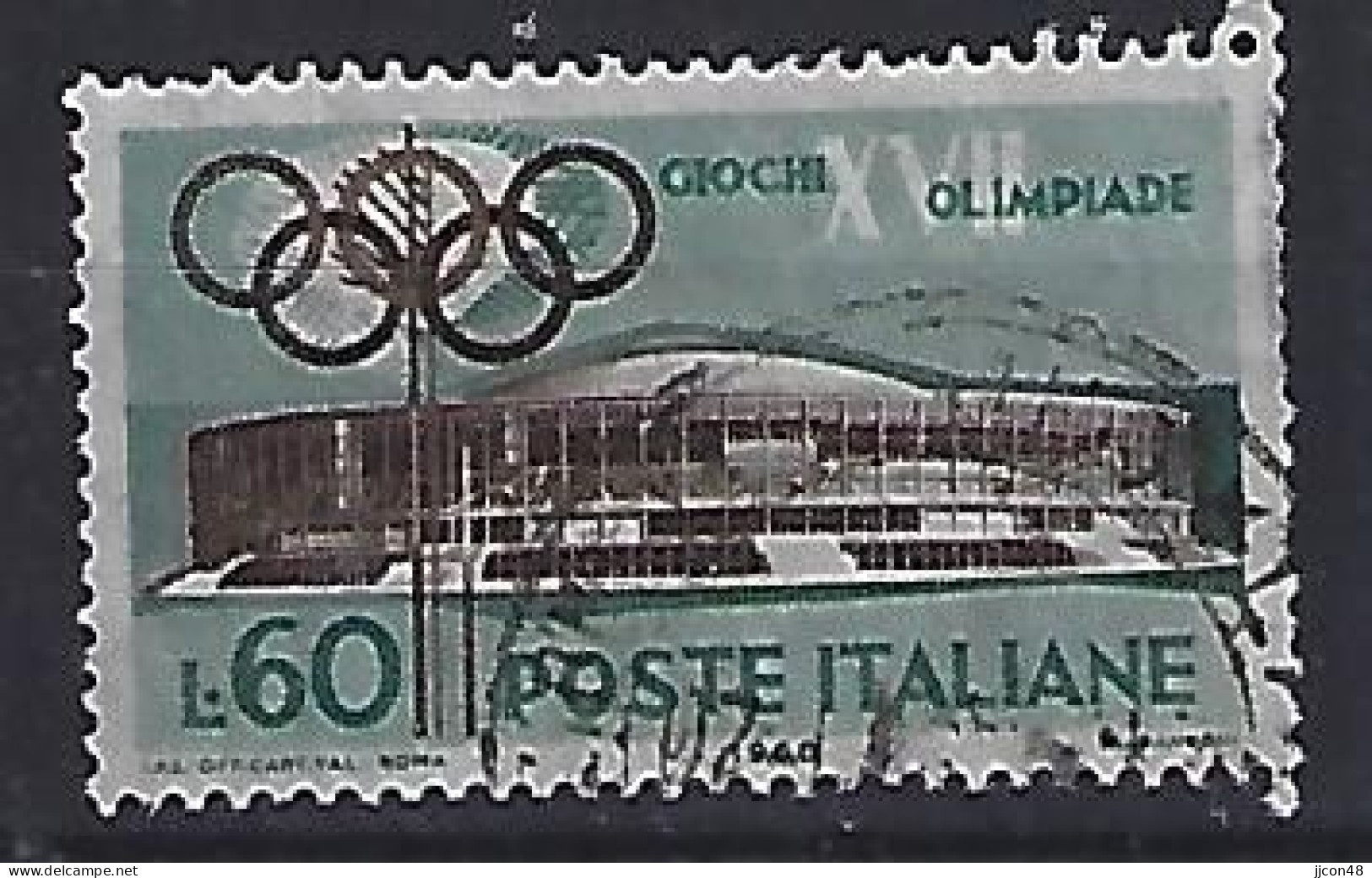 Italy 1960  Olympische Sommerspielen, Rom (o) Mi.1069 - 1946-60: Usados