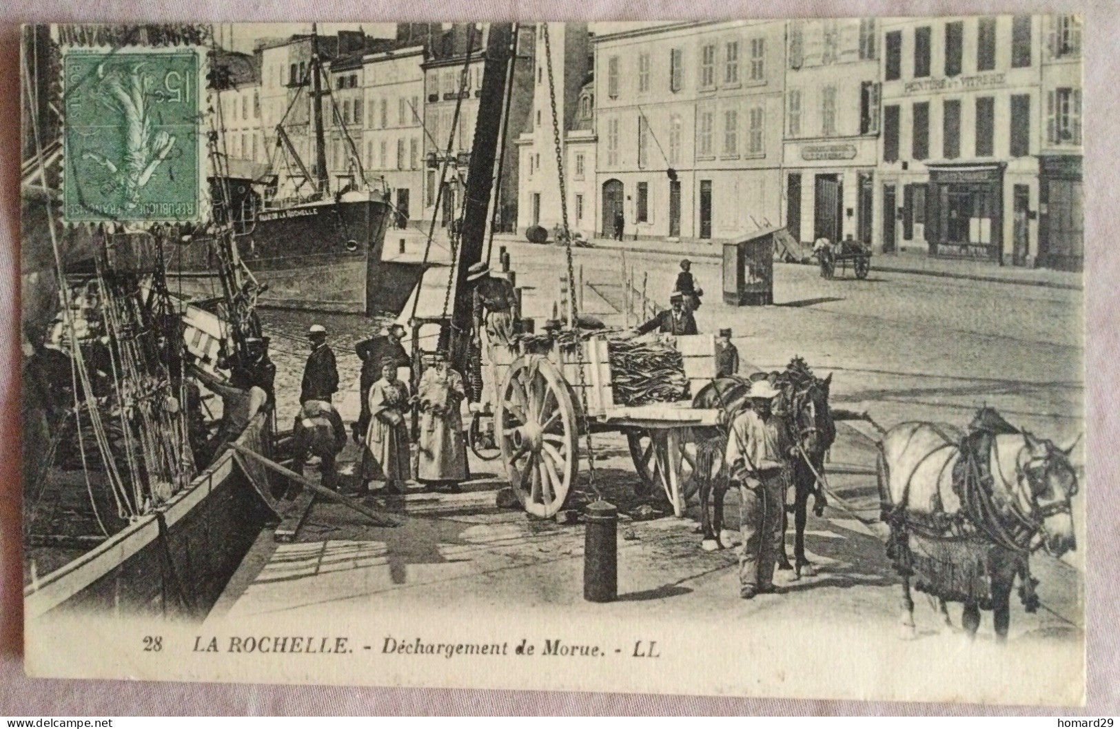 La Rochelle  - Débarquement De Morues - La Rochelle