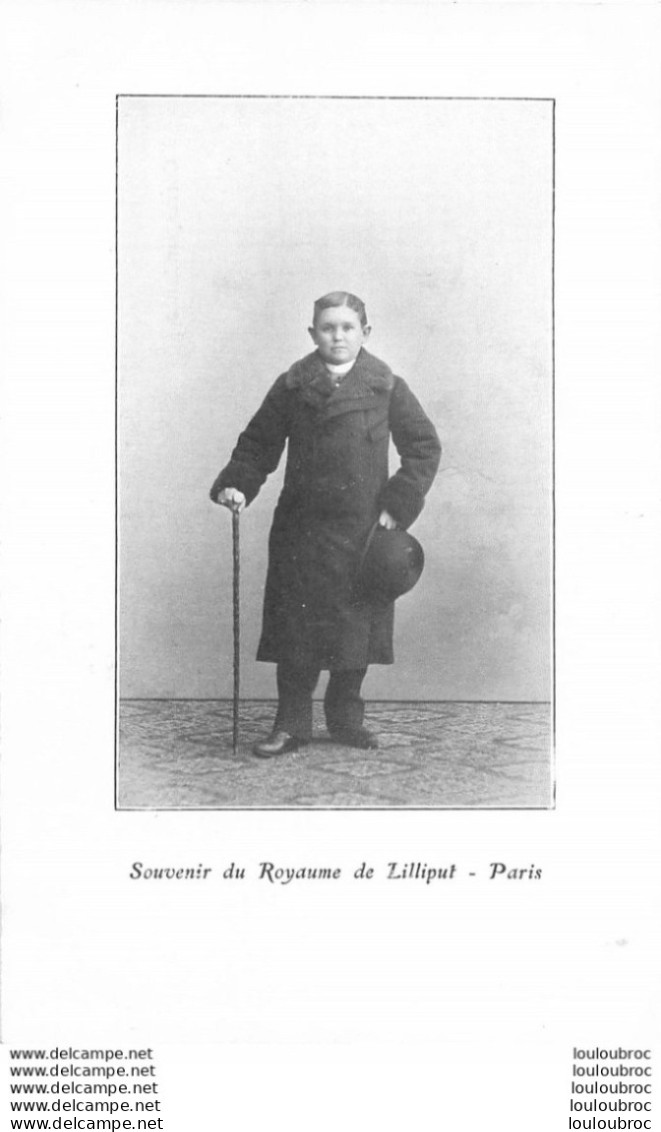 SOUVENIR DU ROYAUME DE LILLIPUT PARIS - Other & Unclassified