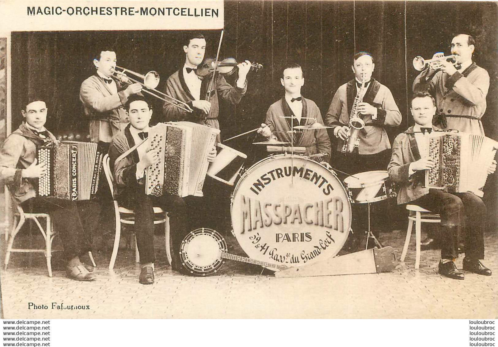 MONTCEAU LES MINES MAGIC ORCHESTRE MONTCELLIEN INSTRUMENTS MASSPACHER - Montceau Les Mines