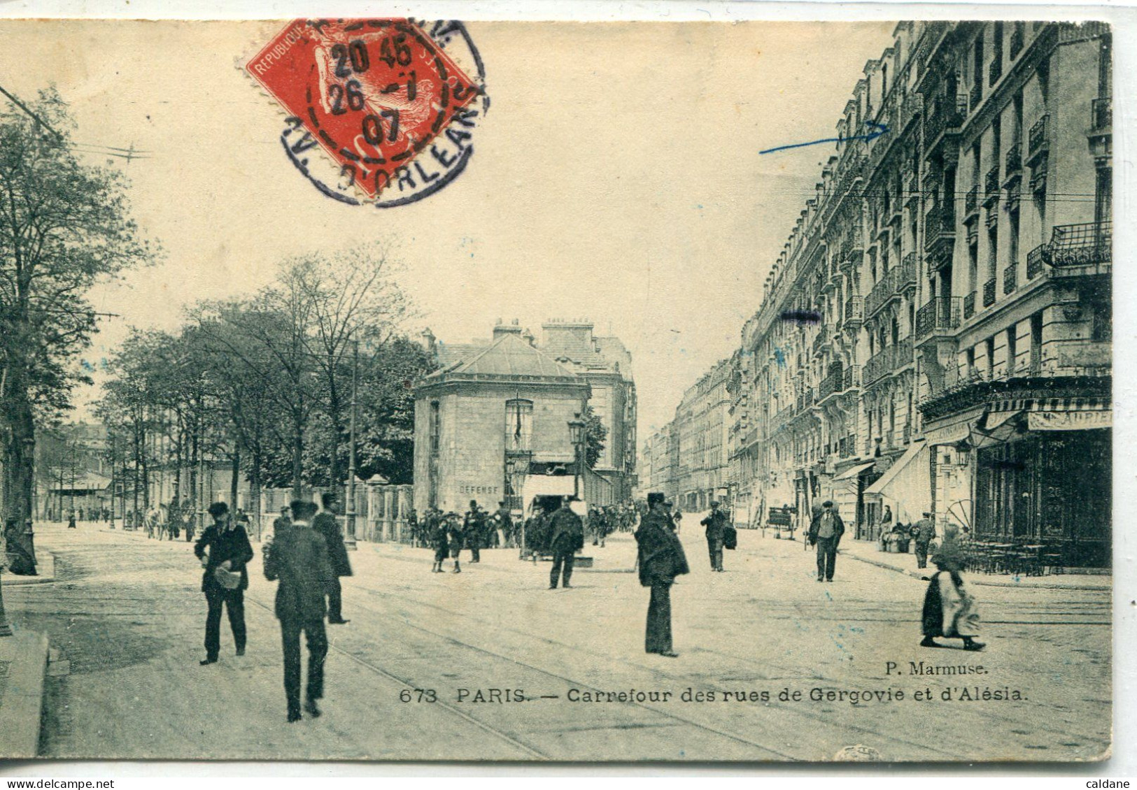 -75-PARIS  XIV -   Carrefour Des Rues Guilleminot Et De L'Ouest - Distretto: 14