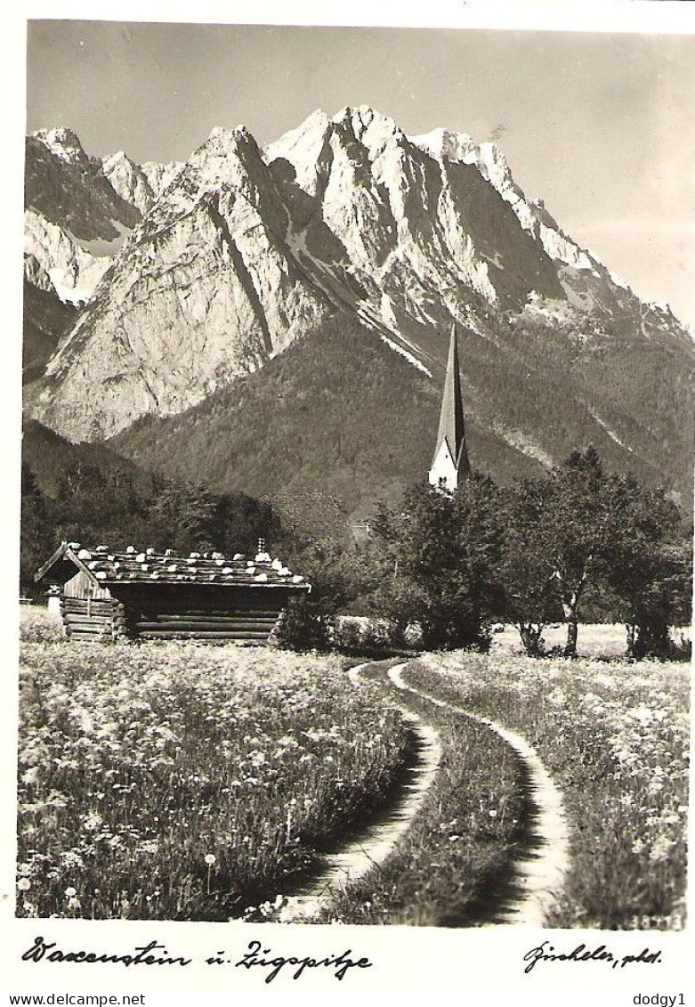 ZUGSPITZE, GARMISCH-PARTENKIRCHEN, BAVARIA, GERMANY. UNUSED POSTCARD Ms8 - Zugspitze