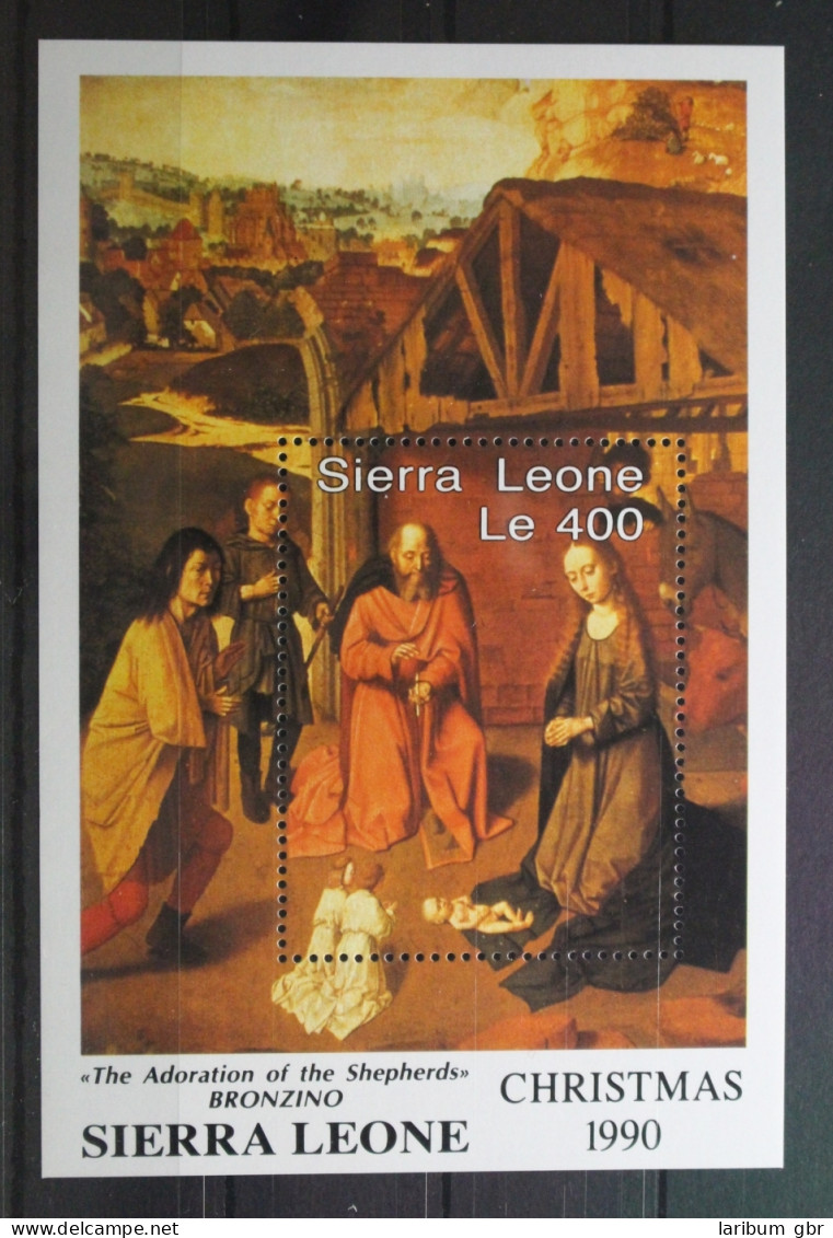 Sierra Leone Block 145 Mit 1557 Postfrisch #UQ899 - Sierra Leona (1961-...)