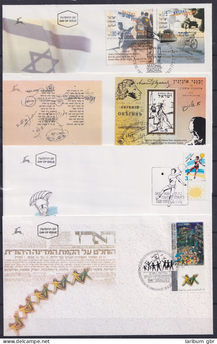 Israel FDC Großes Lot Aus 1997 Als Ersttagsbrief #NO420 - Otros & Sin Clasificación