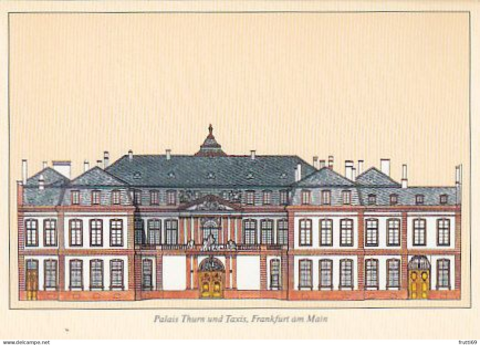 AK 216146 POST - Palais Thurn Und Taxis - Frankfurt Am Main - Post & Briefboten